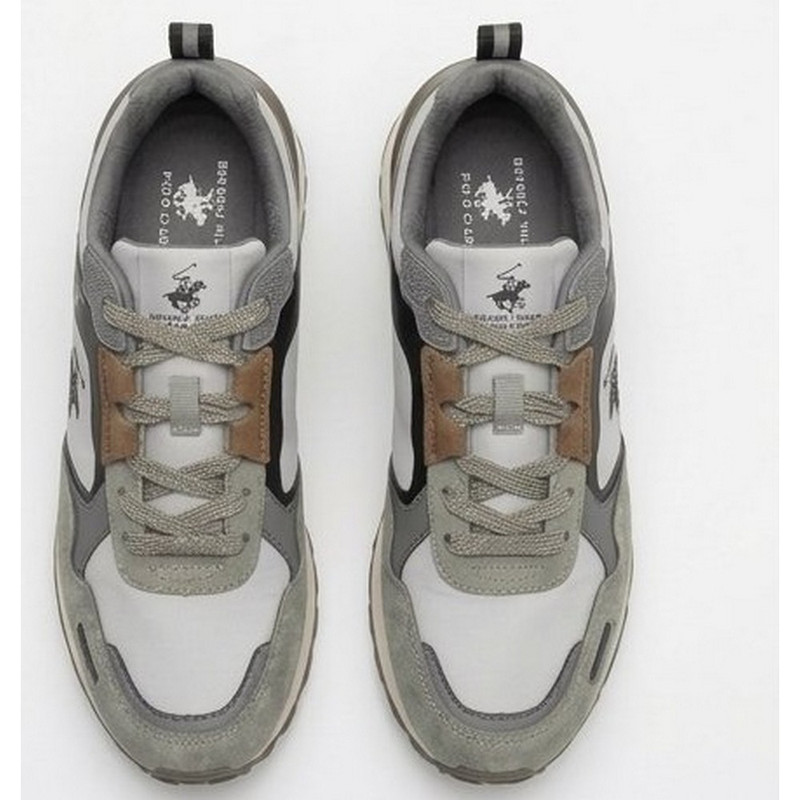 ZAPATILLAS BEVERLY HILLS POLO CLUB COMPLEX COMPLEX-GREY HOMBRE - 3