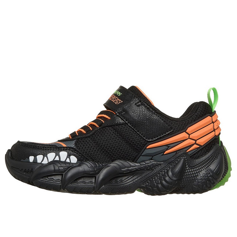 ZAPATILLAS SKECHERS SAURUS LIGHTS 3.0 400175L-BKLM NIÑOS - 2