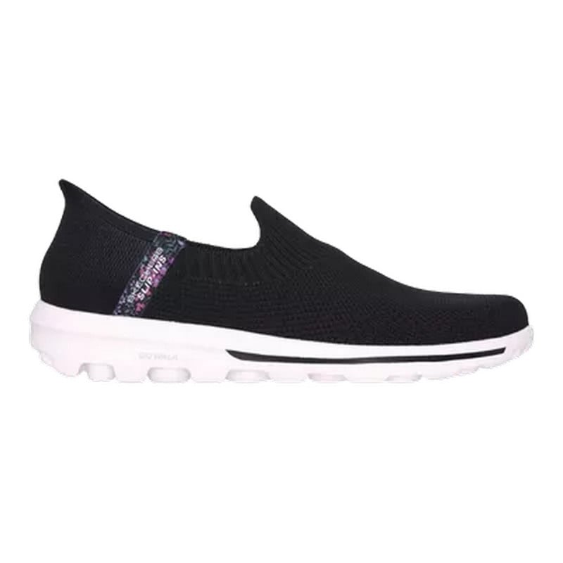 ZAPATILLAS SKECHERS GO WALK TRAVEL 124799-BBK MUJER - 1