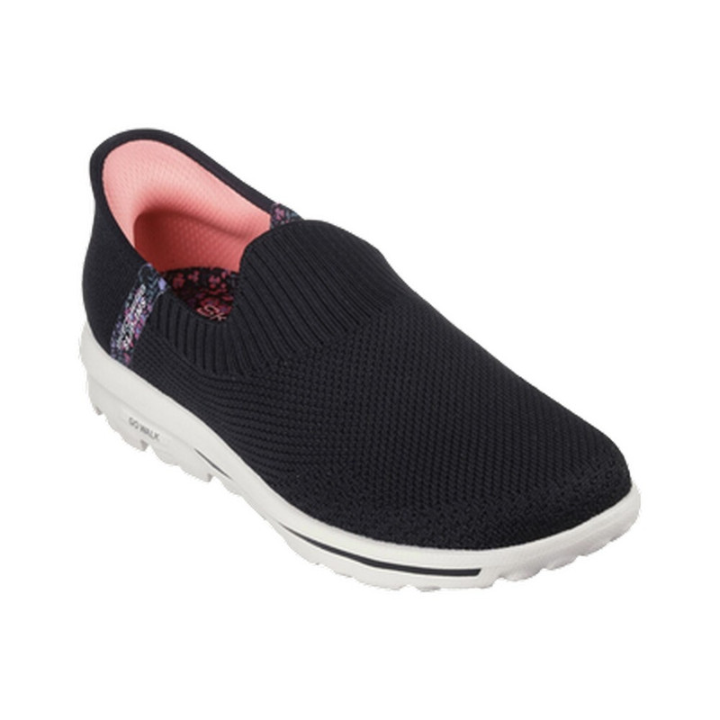 ZAPATILLAS SKECHERS GO WALK TRAVEL 124799-BBK MUJER - 3