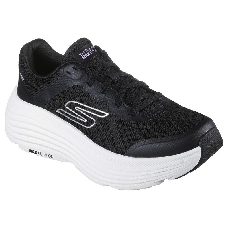 ZAPATILLAS SKECHERS MAX CUSHIONING ENDEAVOUR 129470-BKW MUJER - 3