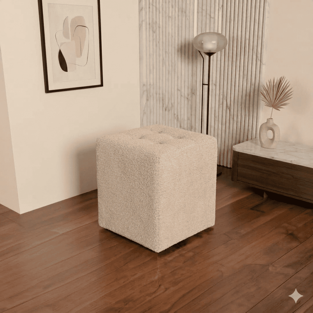 PUFF MALLHOGAR MARRUECOS CLARO BEIGE - 1