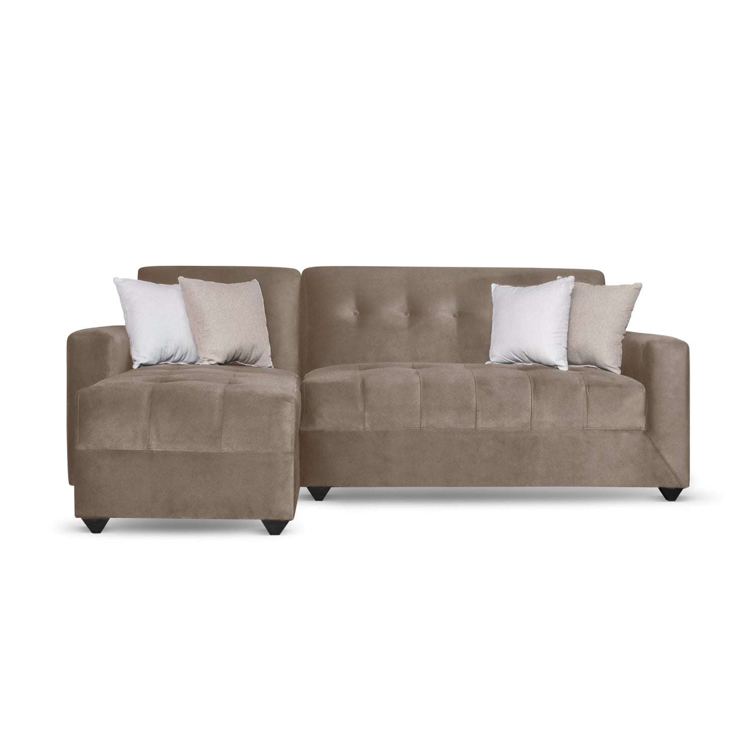 SECCIONAL MALLHOGAR RUSIA BEIGE IZQUIERDO OSCURO - 2