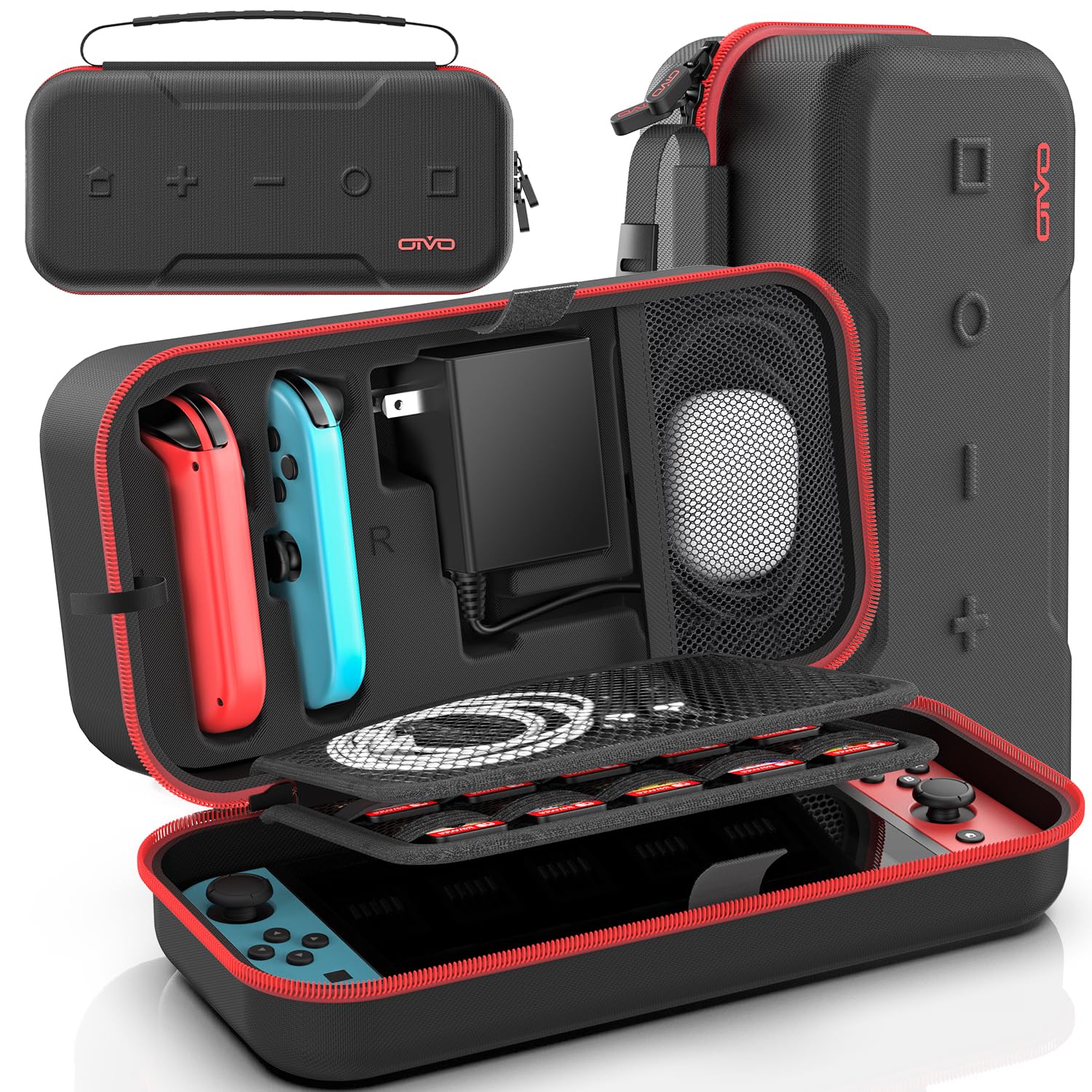 MINI MALETA FUNDA PARA NINTENDO SWITCH OLED ESTUCHE CASE IMPERMEABLE - 1