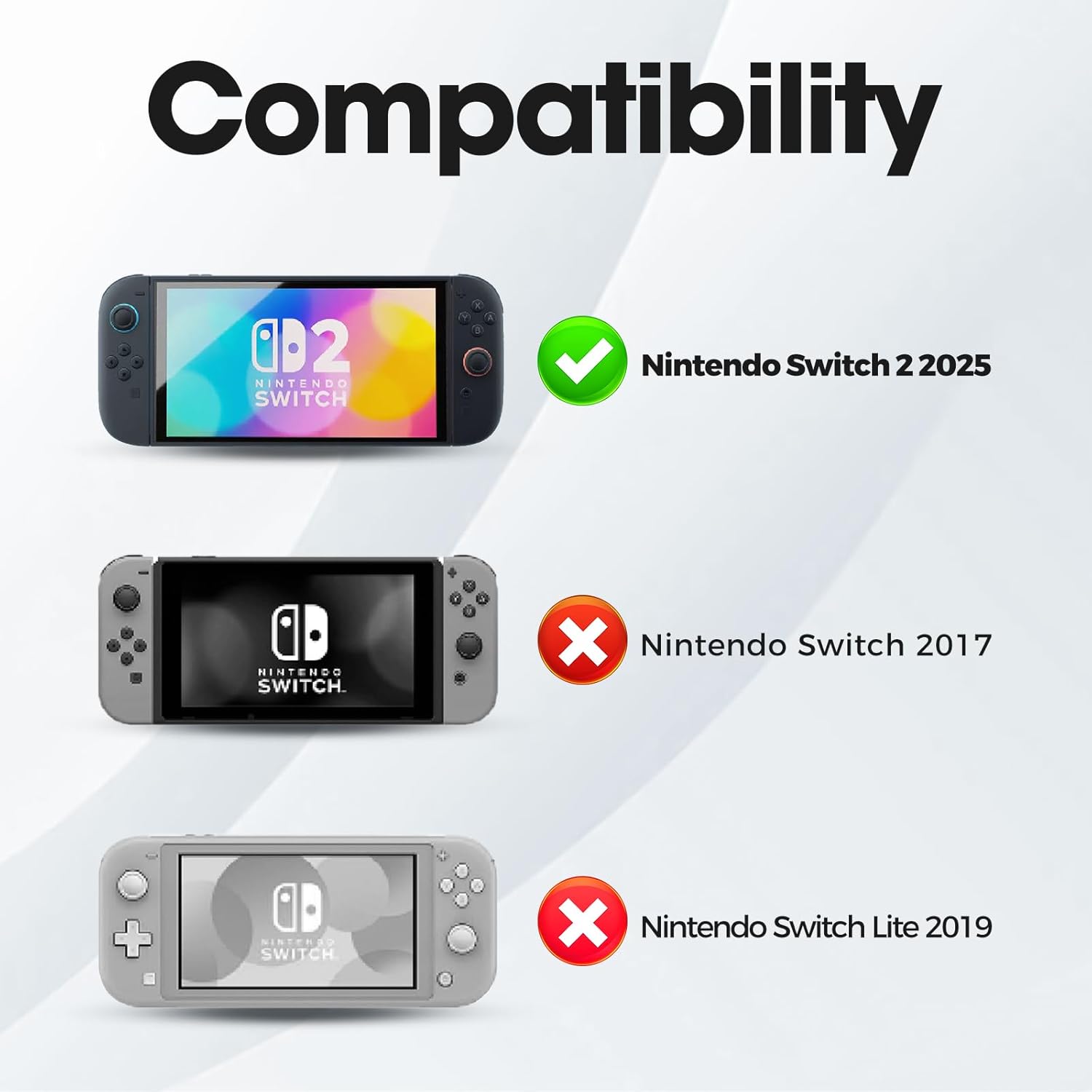 03 PROTECTORES PANTALLA VIDRIO TEMPLADO 9H NINTENDO SWITCH 2 – ANTI-ARAÑAZOS HD - 2