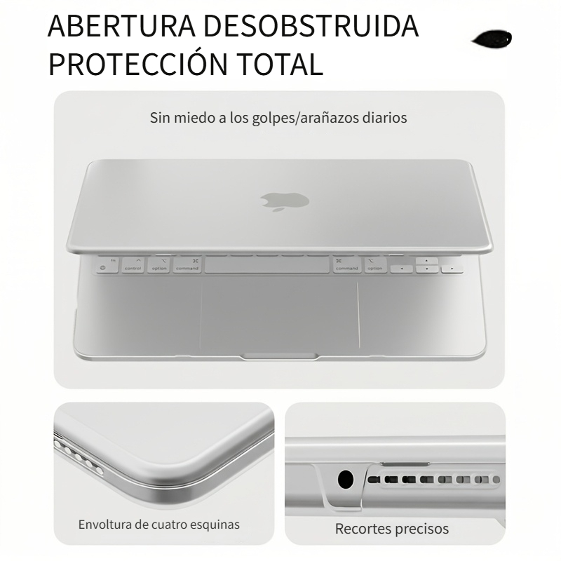 KIT CASE MACBOOK NEO 13 A3404 CON PROTECTOR TECLADO INGLÉS 256GB - 5