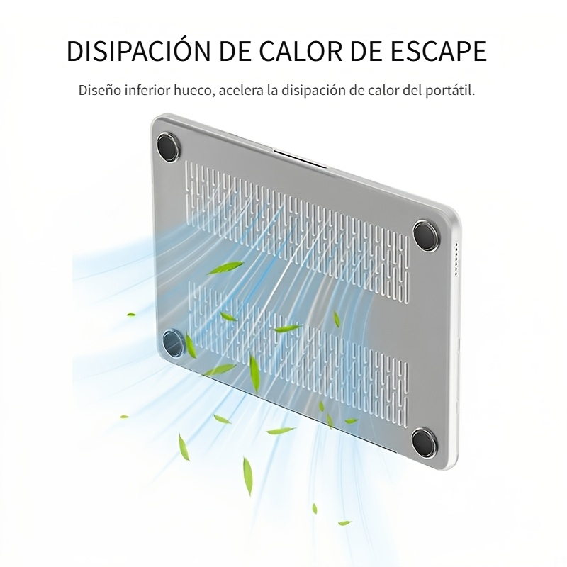 KIT CASE MACBOOK NEO 13 A3404 CON PROTECTOR TECLADO ESPAÑOL 256GB - 7
