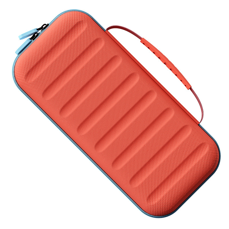 ESTUCHE CASE RÍGIDO PREMIUM NINTENDO SWITCH 2 - NARANJA - 5