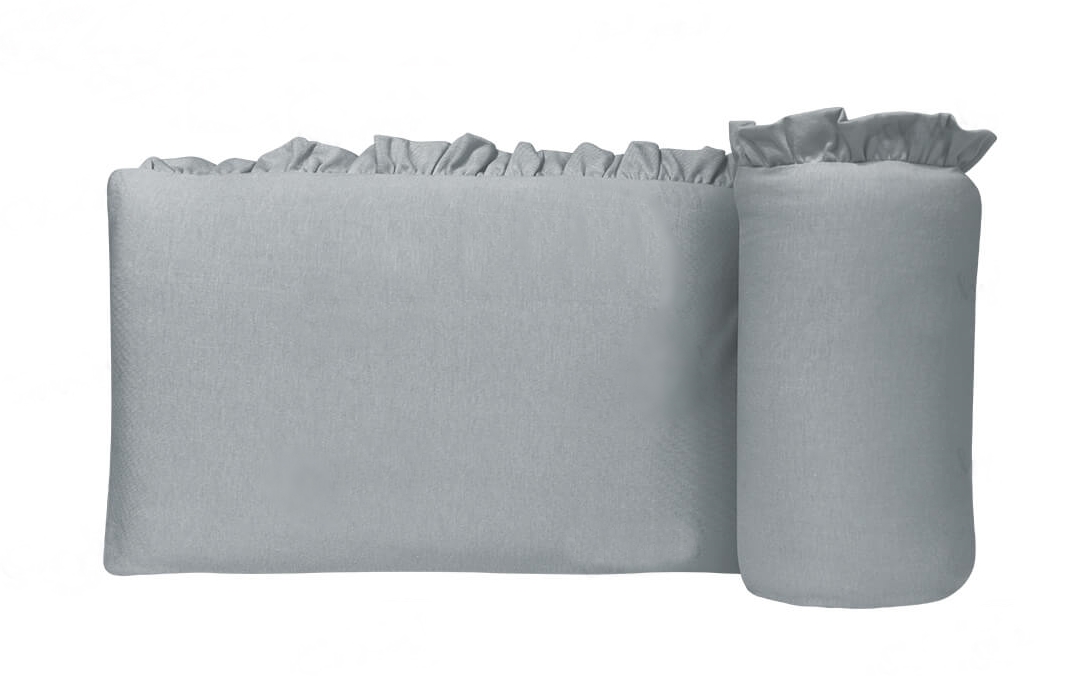 PROTECTORES CUNA BABYTU GRIS LATERAL PARACHOQUES DISEÑO - 3