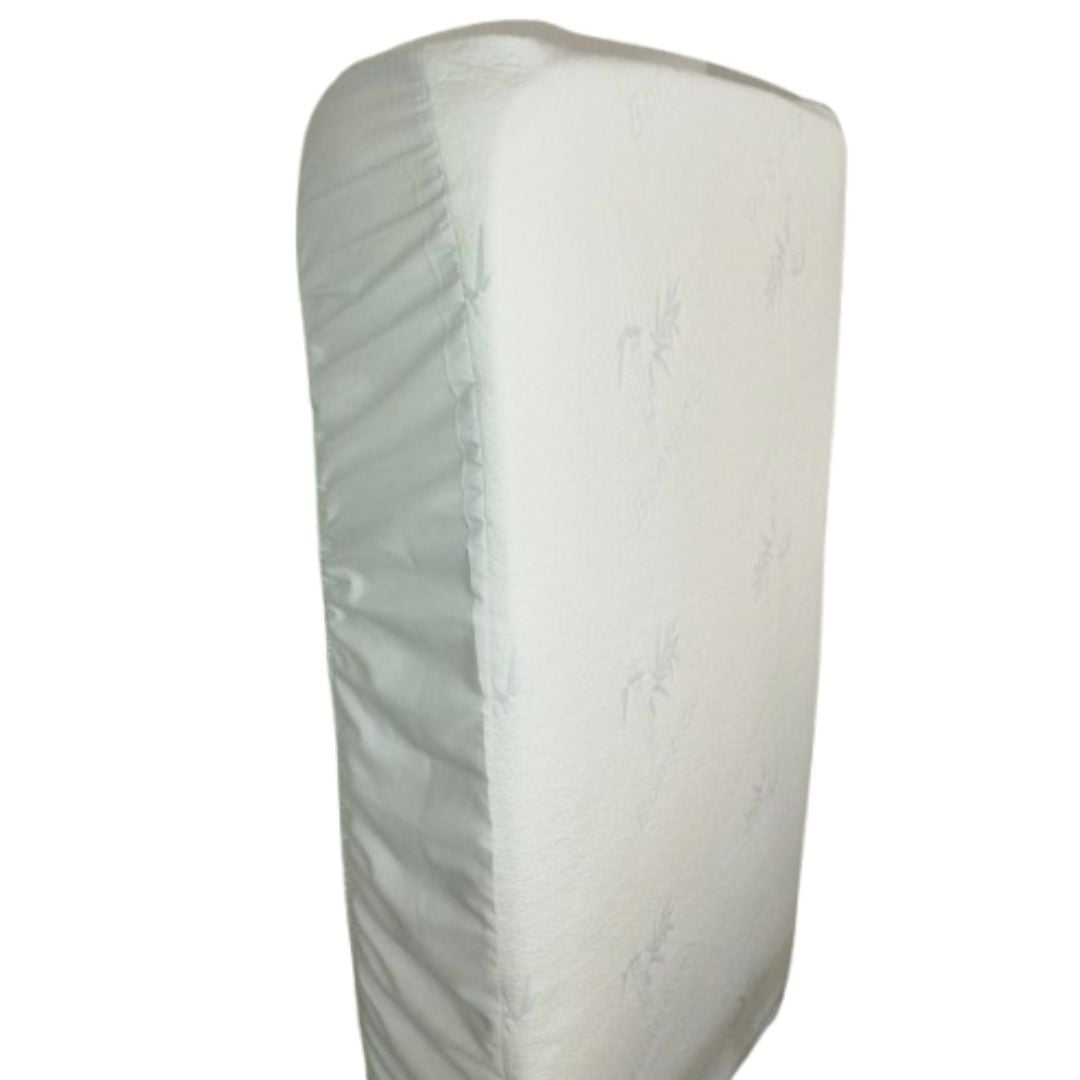 PROTECTOR DE COLCHON IMPERMEABLE ANTIFLUIDOS DE BAMBU - TALLA CUNA ESTANDAR - 1