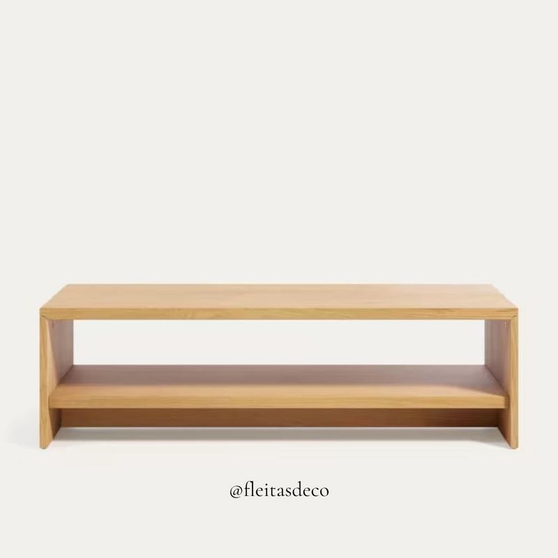 MESA DE CENTRO NOE DE MDF ENCHAPADO - 1