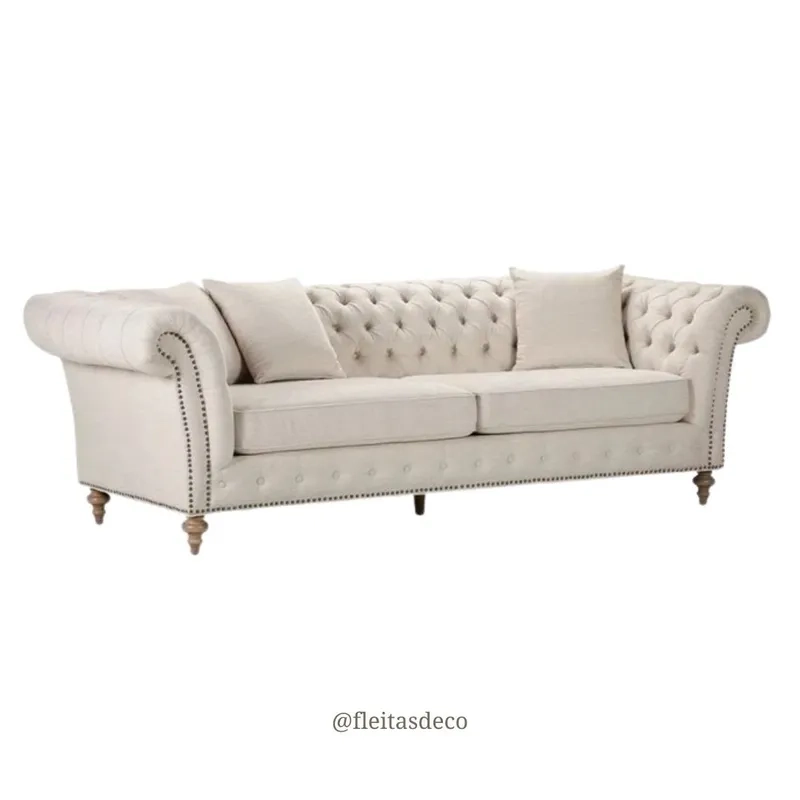 SOFA CAPITONEADO HARVEY 3 CUERPOS - 2