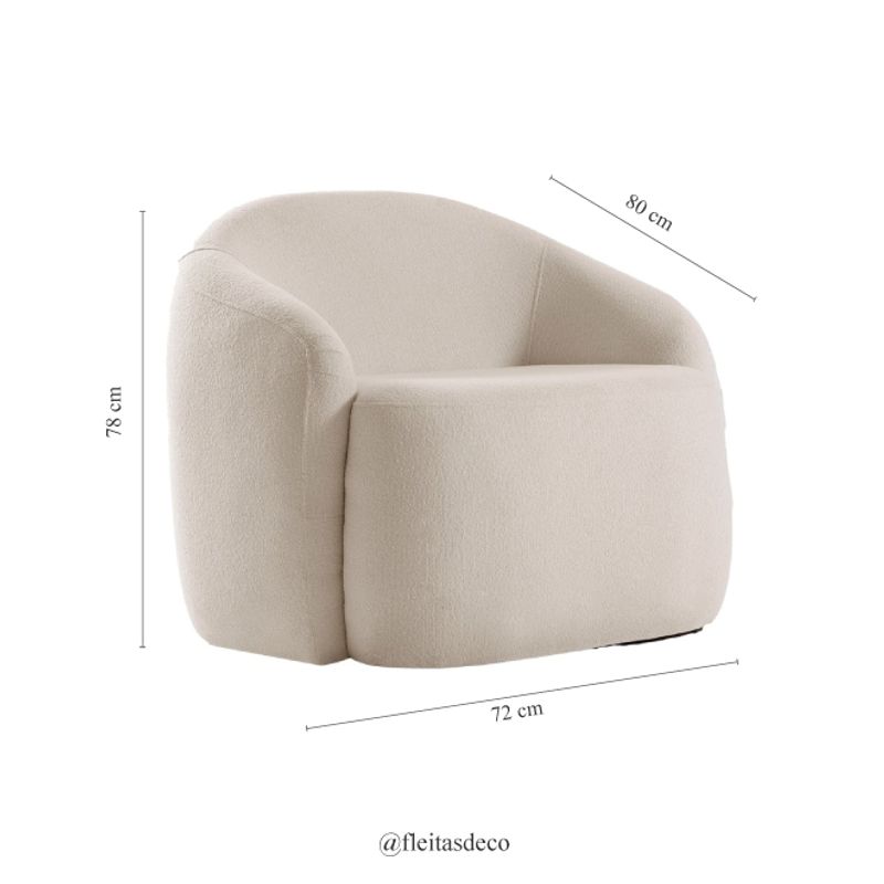 POLTRONA COCOTÁ SOFT DE 1 CUERPO - 2