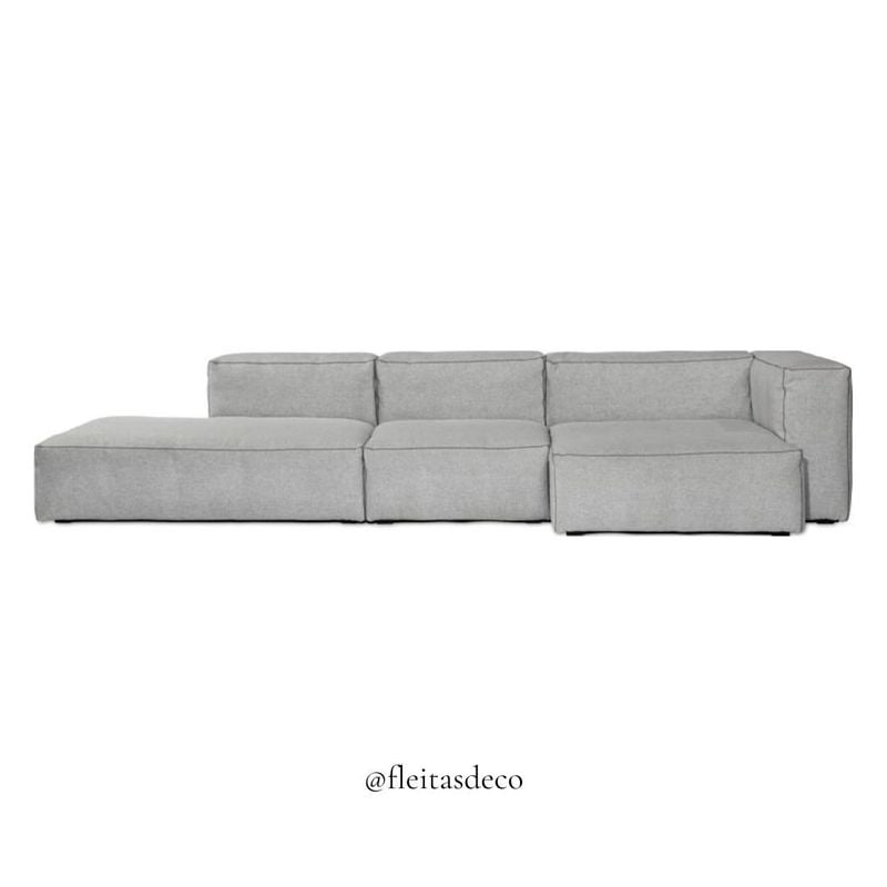 SOFÁ SECCIONAL NOVO DE 3 CUERPOS - 1