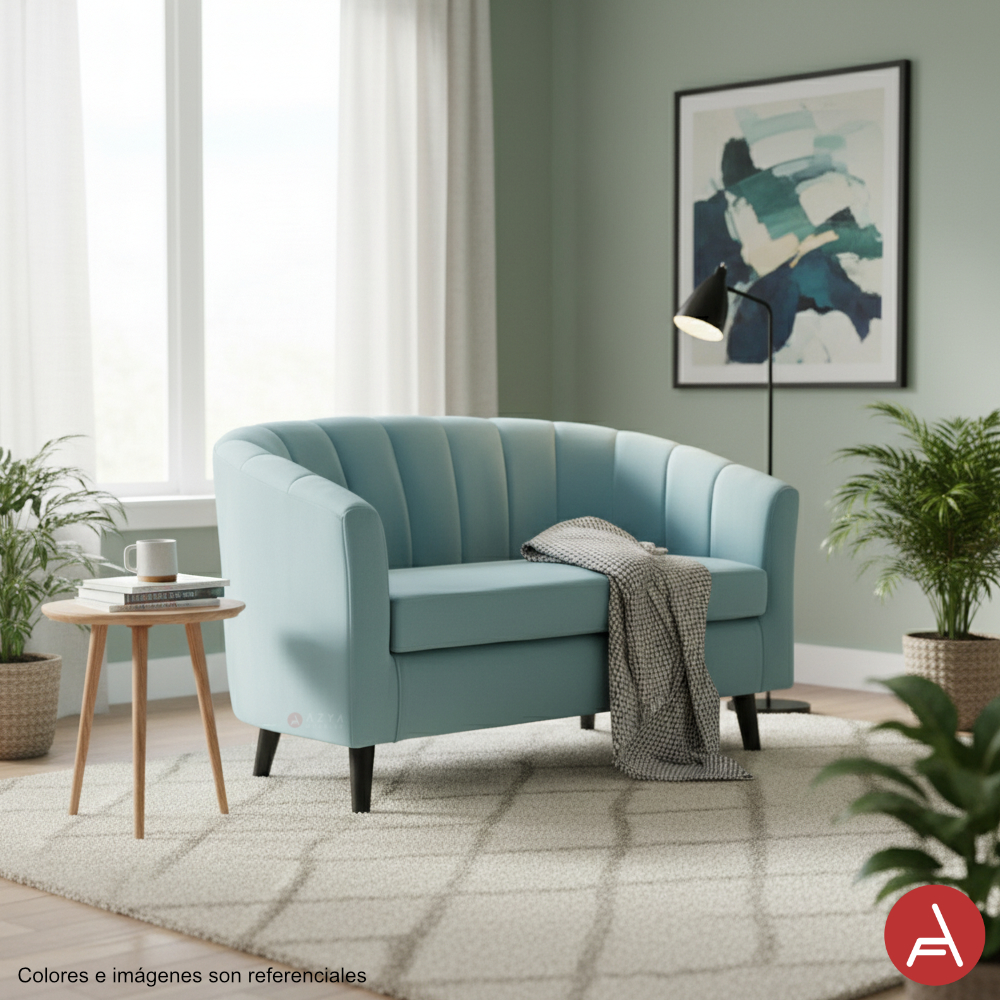 SOFÁ AZYA MUEBLES EMIL 2 CUERPOS - 2