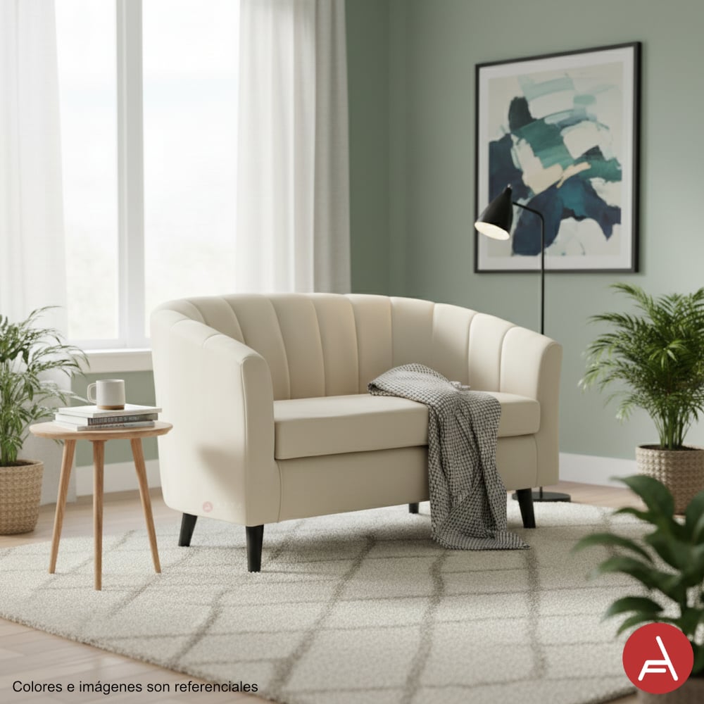 SOFÁ AZYA MUEBLES EMIL 2 CUERPOS - 2
