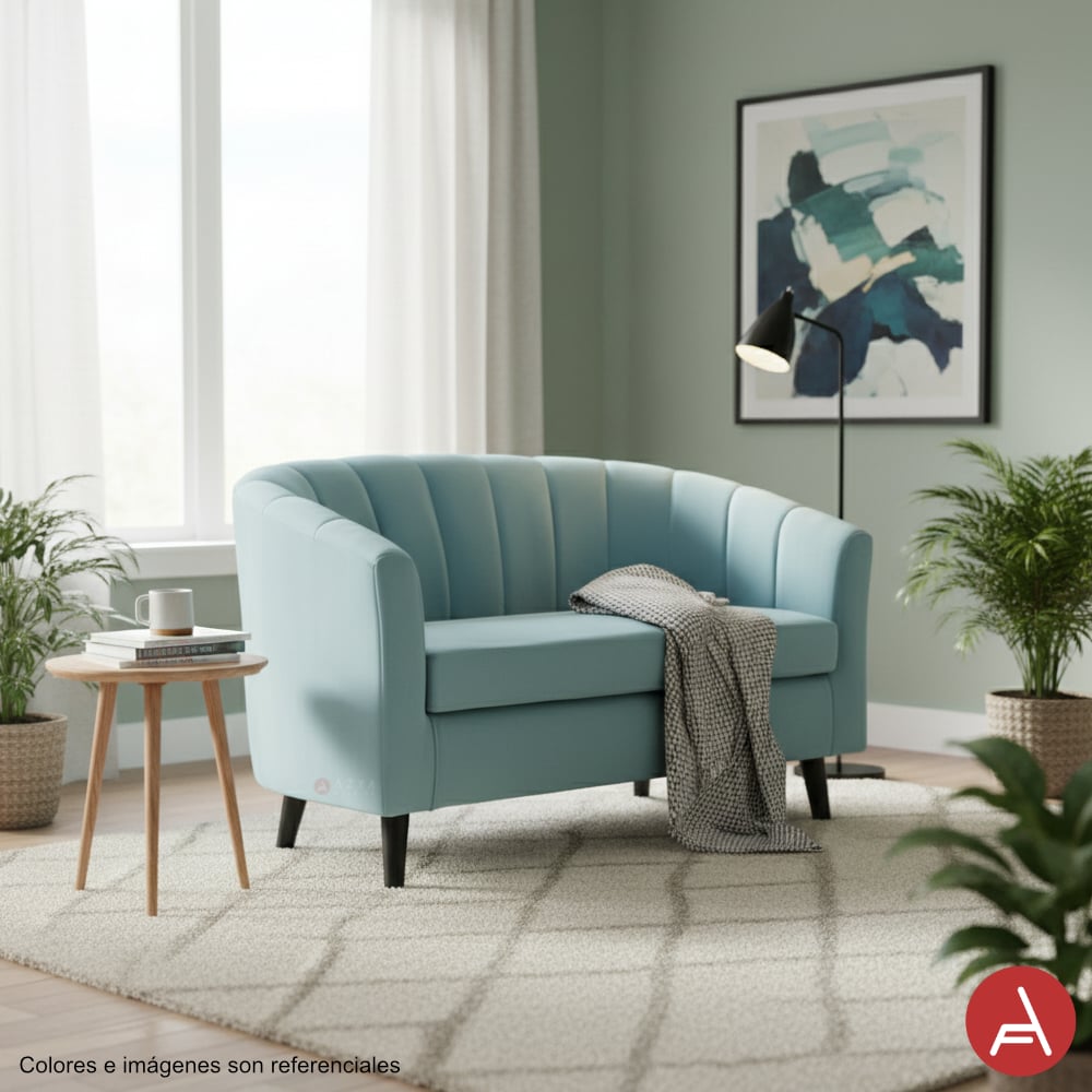 SOFÁ AZYA MUEBLES EMIL 2 CUERPOS - 2