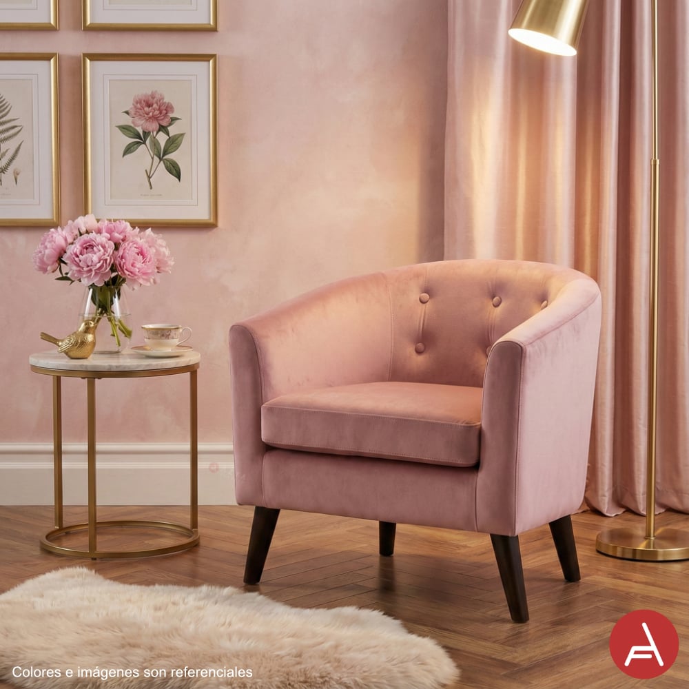 BUTACA AZYA MUEBLES DALILA | PALO ROSA - 2