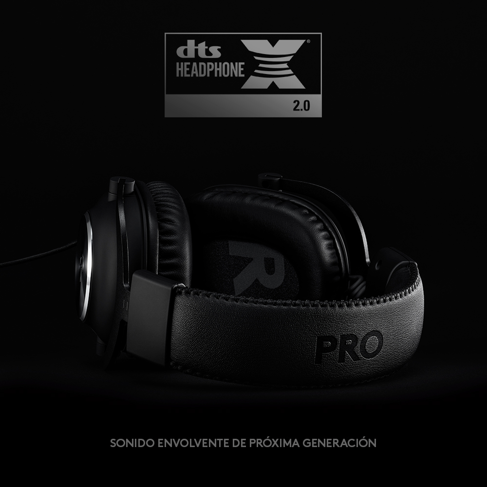 Audífonos con micrófono Logitech G PRO X para gaming Negro - 2