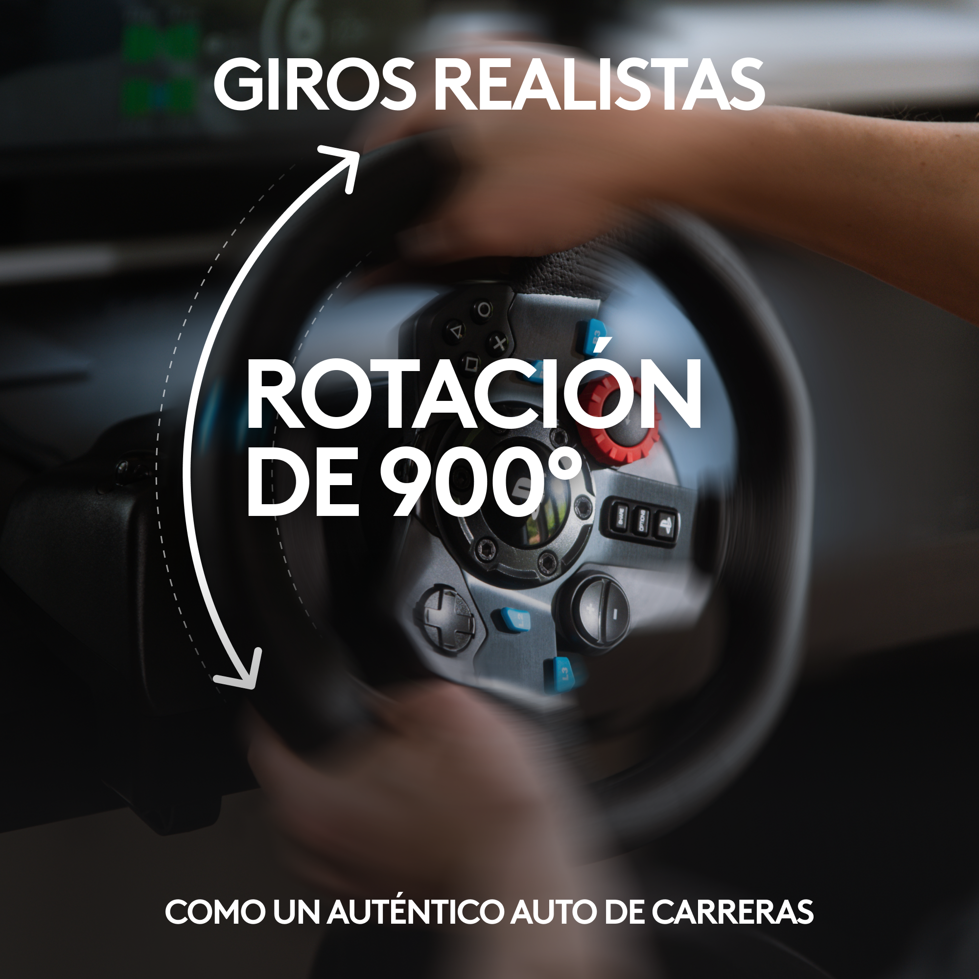 Volante de Carreras y Pedales Logitech G29 para PC y PlayStation P5,P4,P3 - 2