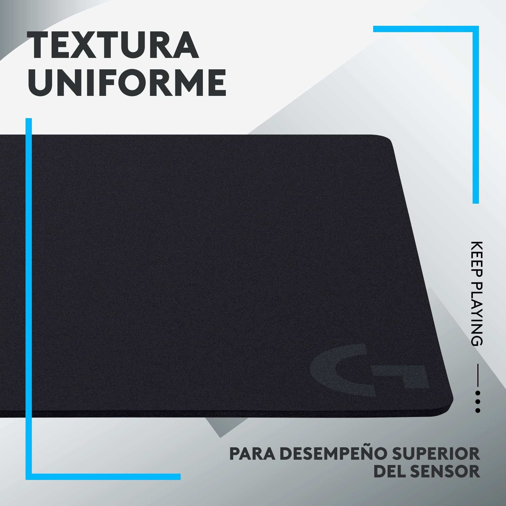Almohadilla Rígida para Mouse Logitech G440 para Juegos Negro - 2