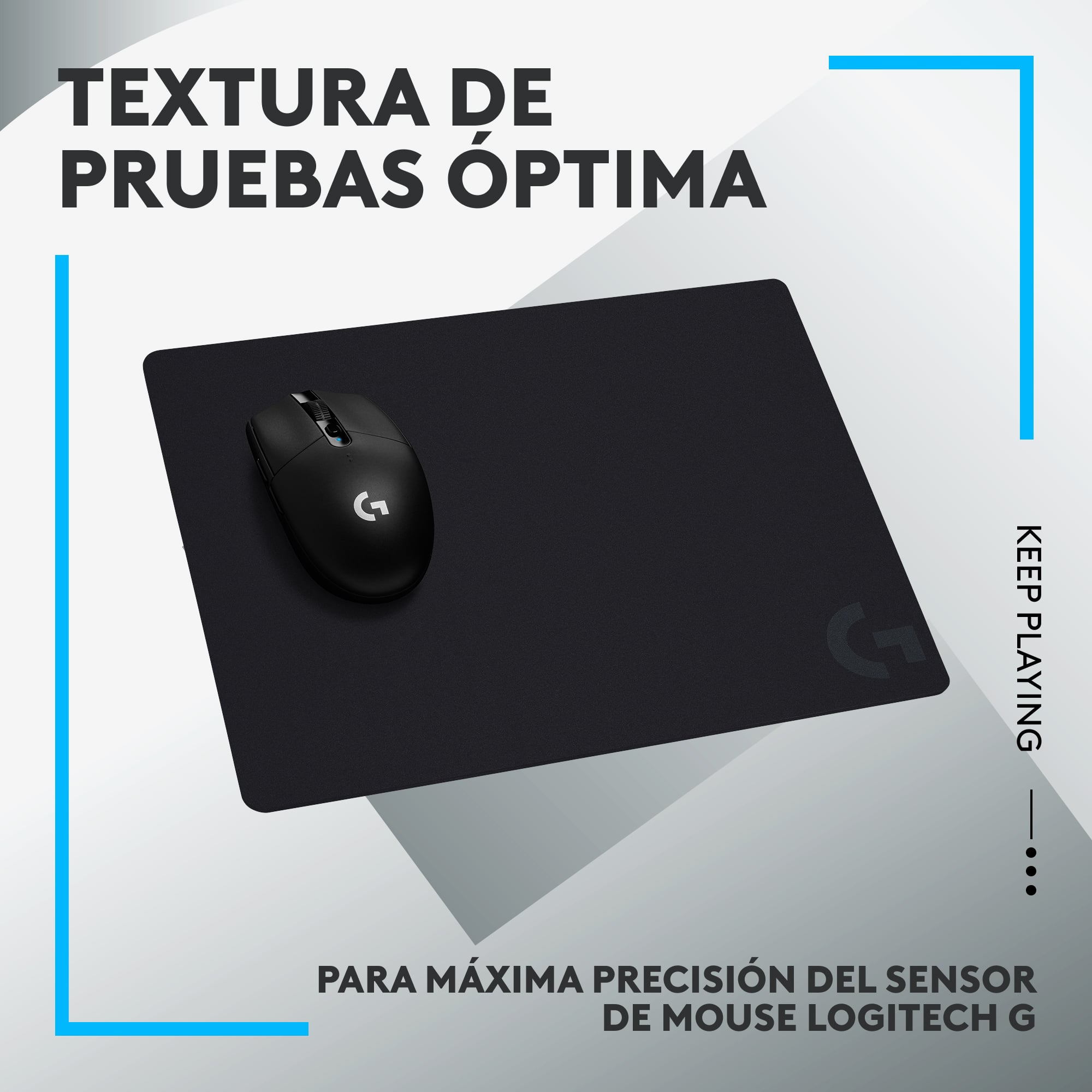 Almohadilla Rígida para Mouse Logitech G440 para Juegos Negro - 3