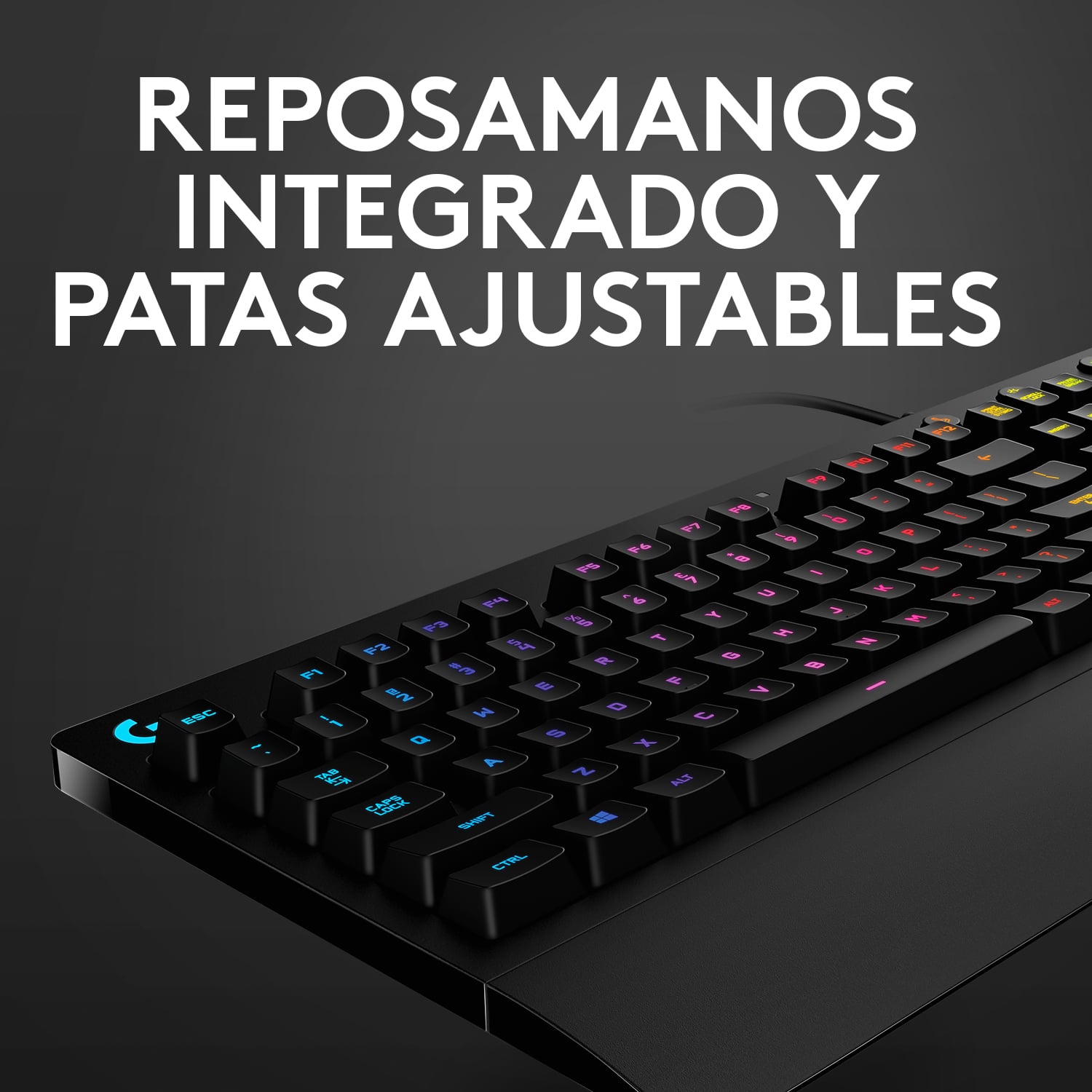 Teclado Para Juegos Logitech Prodigy G213 Negro - 4