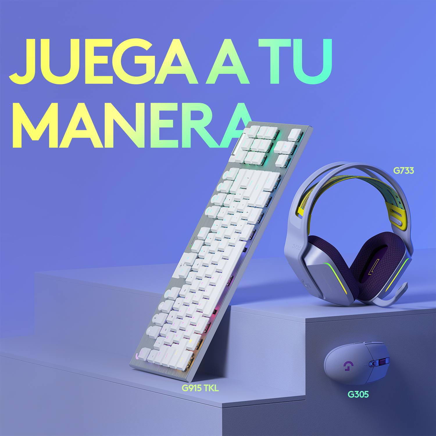 Mouse inalámbrico Logitech G305 LIGHTSPEED para gaming Lila - 7