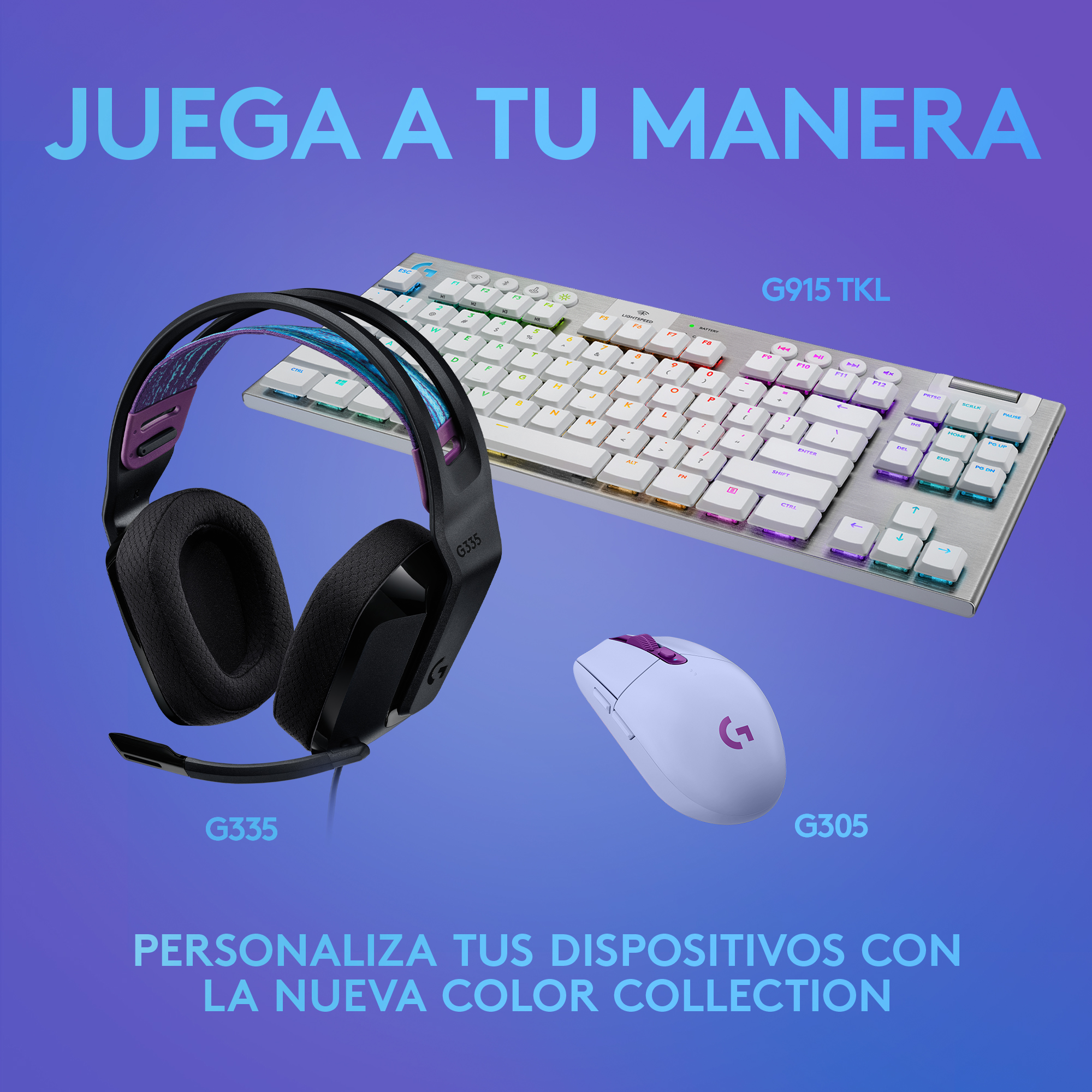 Audífonos G335 con micrófono y cable para gaming Negro - 7