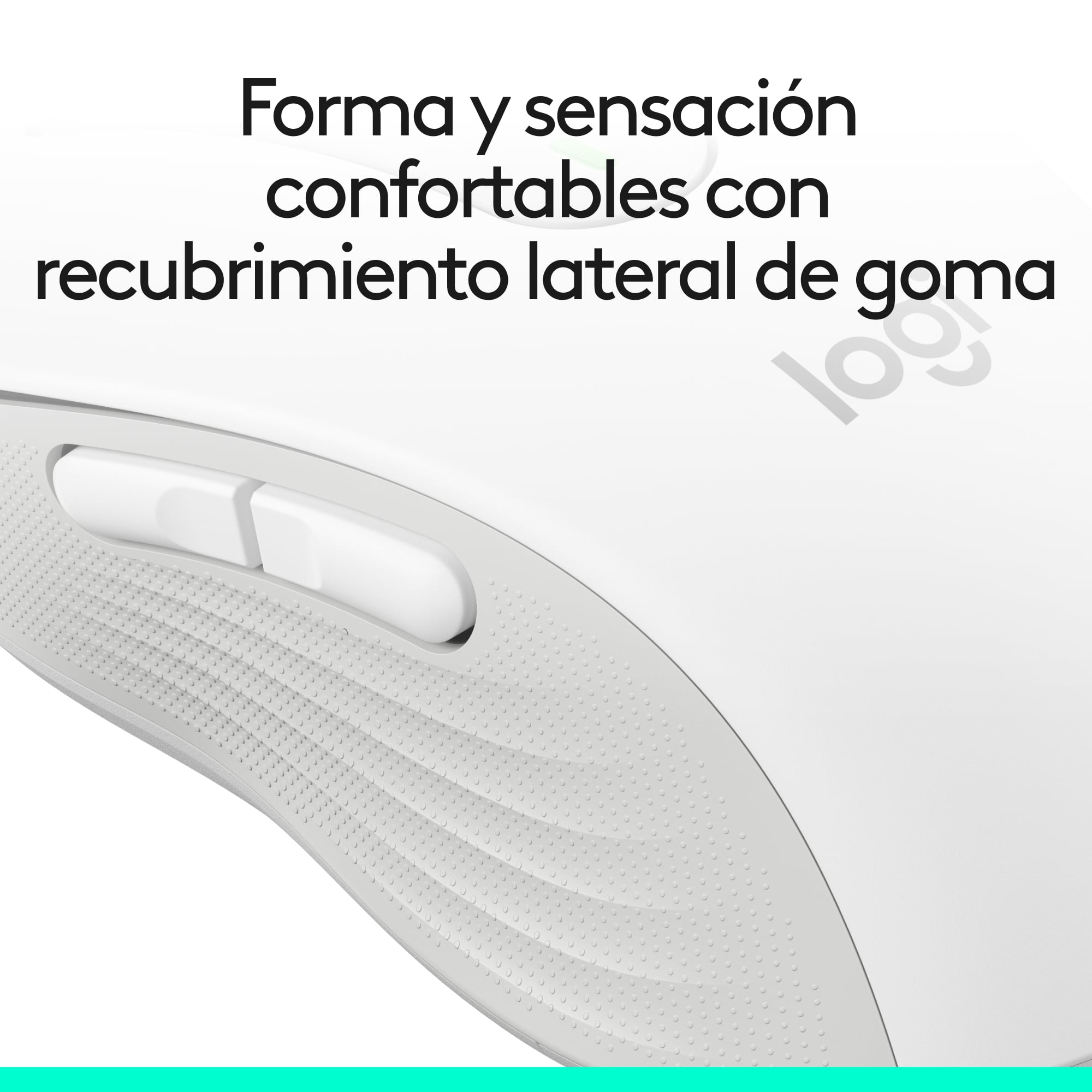 MOUSE INALÁMBRICO LOGITECH BLUETOOTH SIGNATURE M650 SILENT WHITE - 7