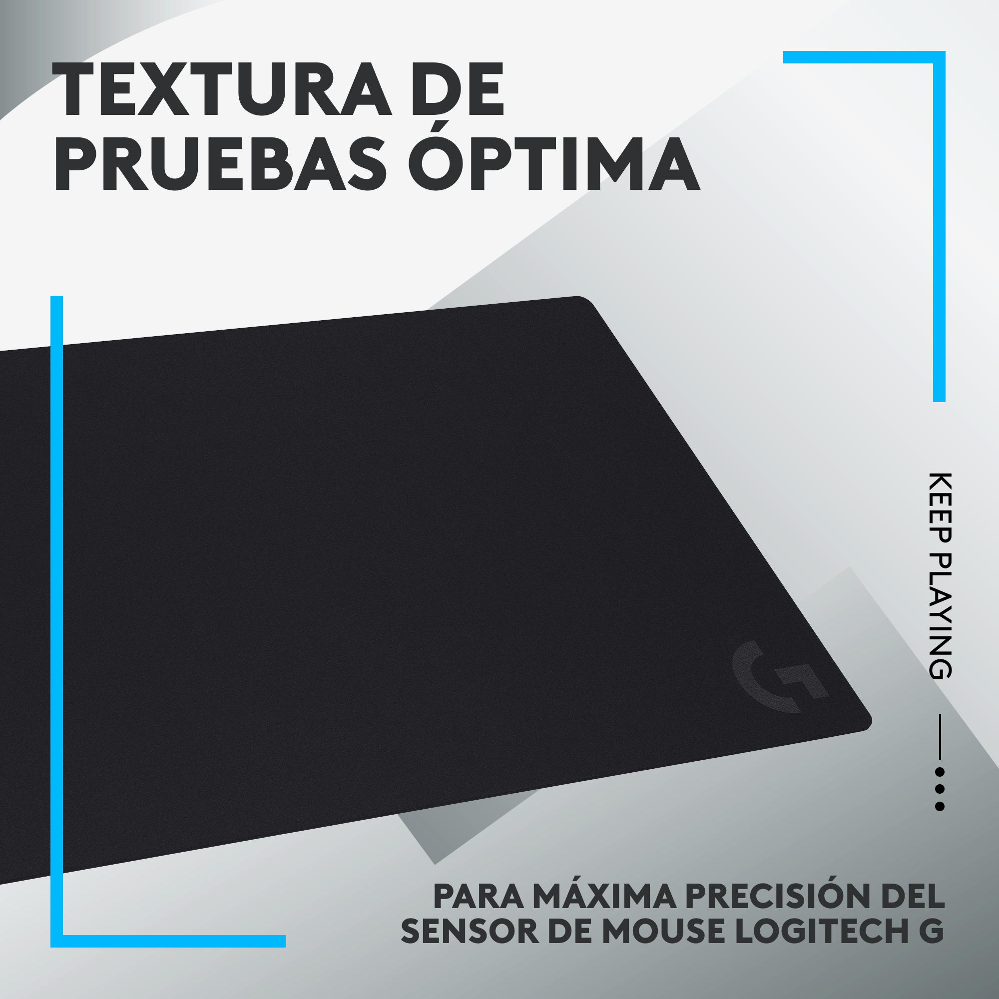 Almohadilla Extragrande para Mouse Logitech G840 para Juegos Negro - 4