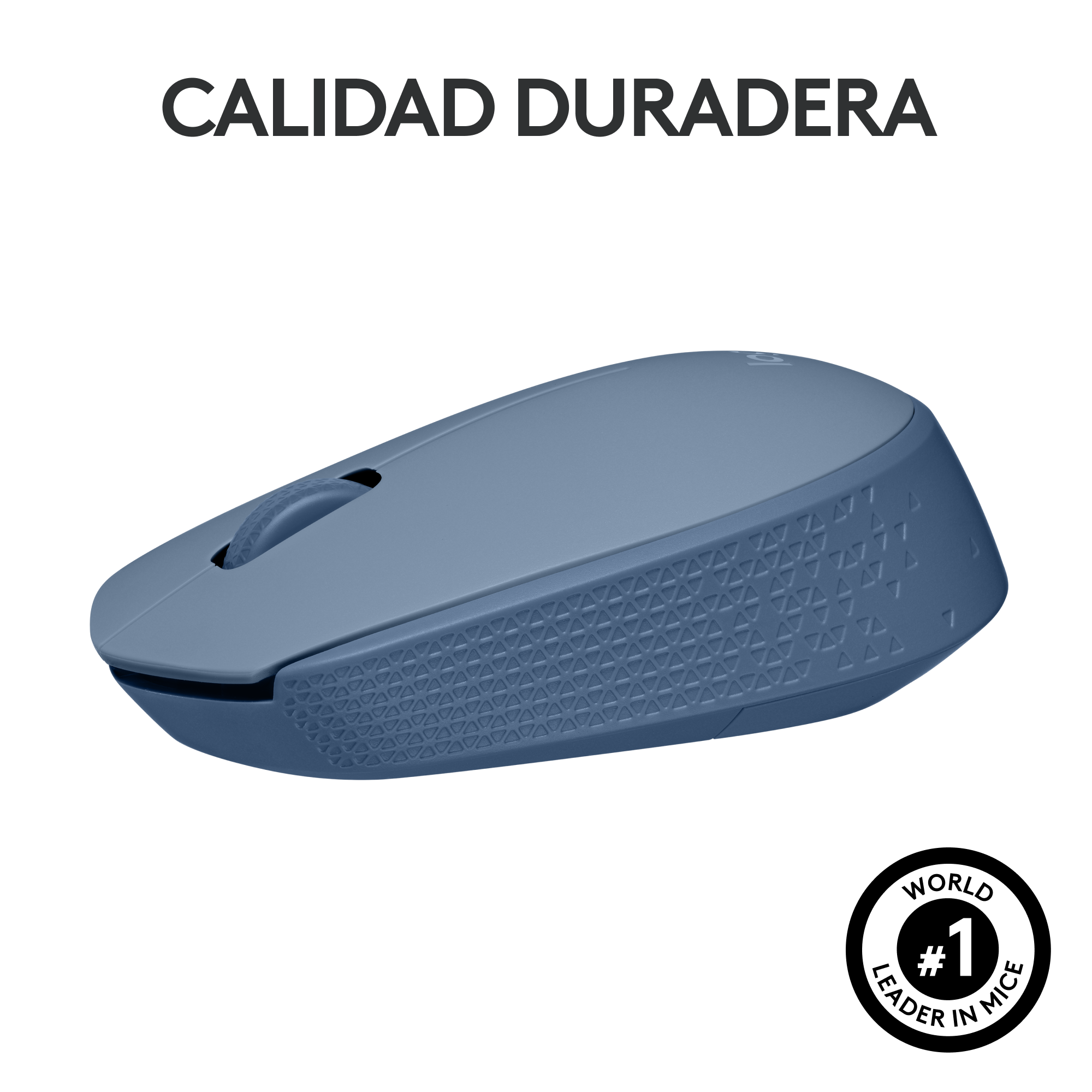 MOUSE INALÁMBRICO LOGITECH M170 BLUE GRAY - 4