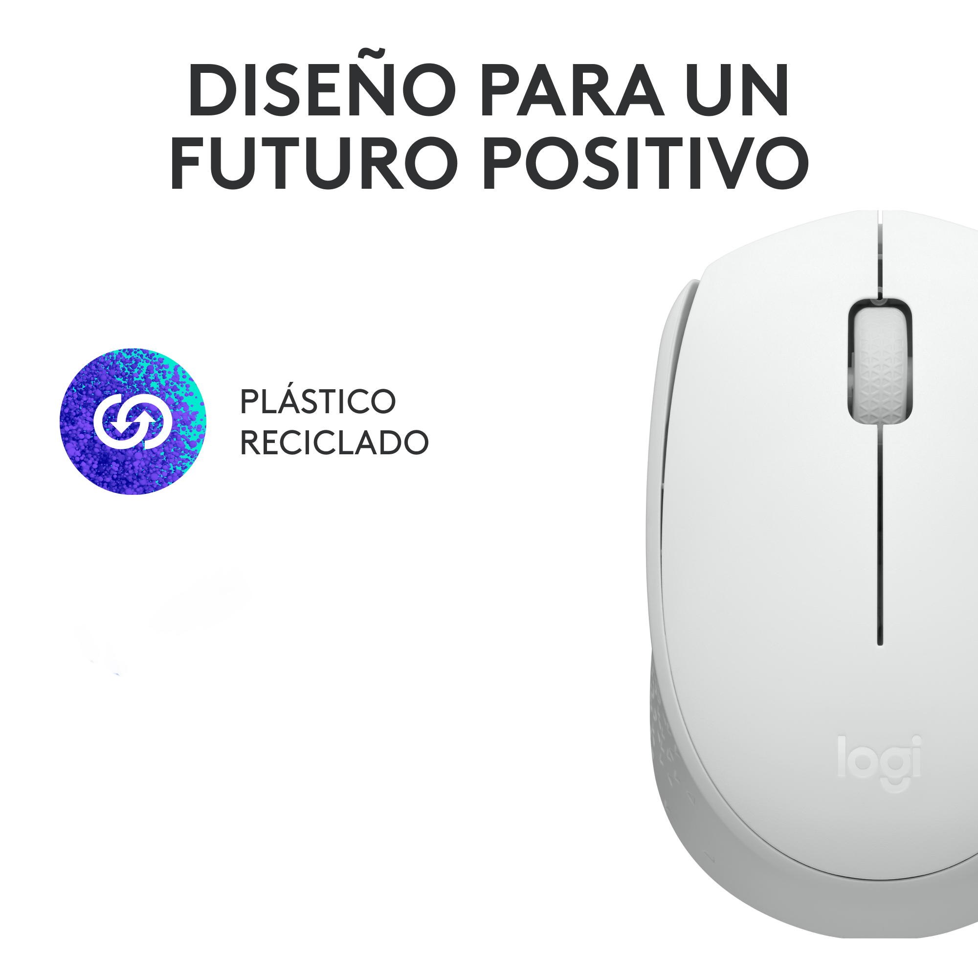 MOUSE INALÁMBRICO LOGITECH M170 WHITE - 8