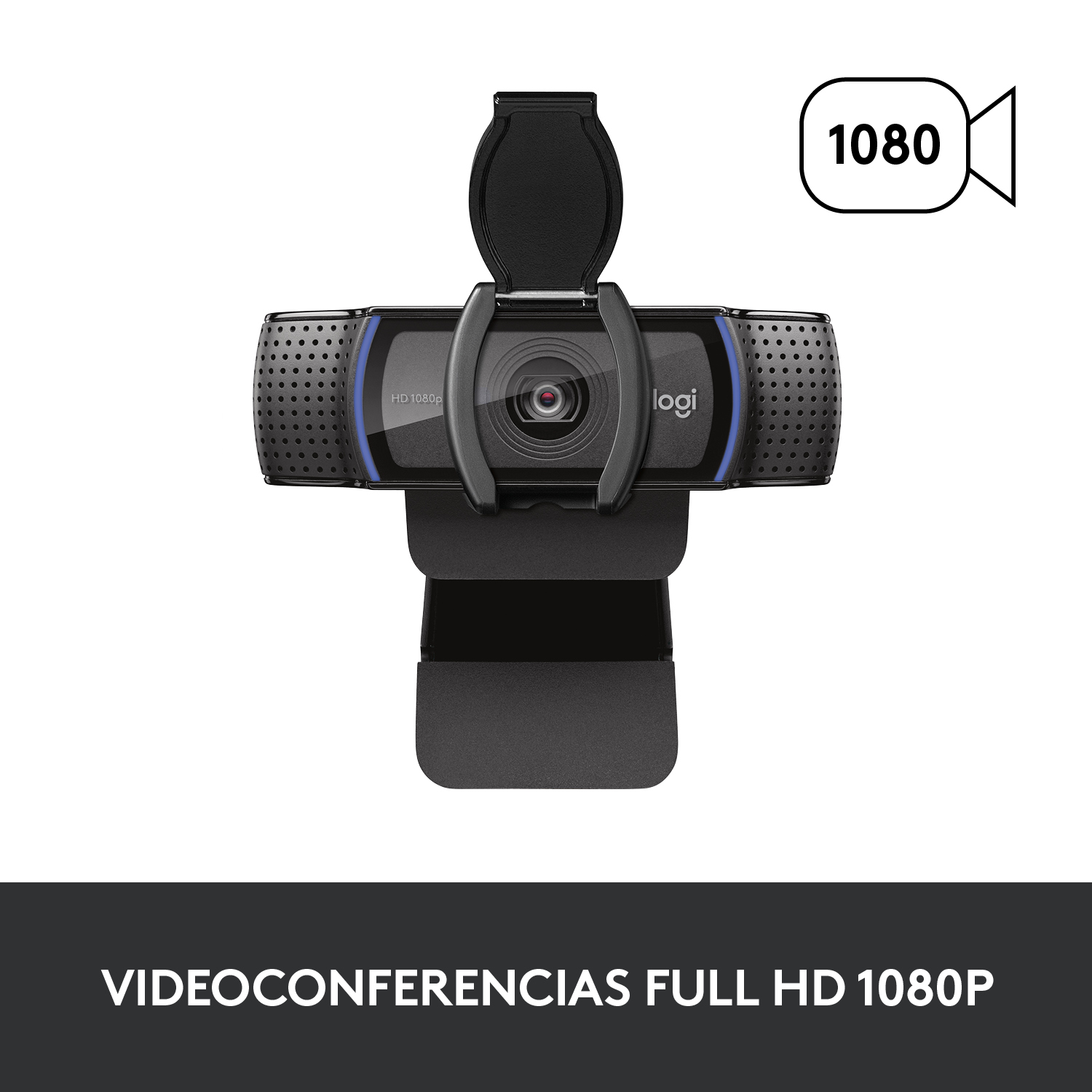 Cámara web Logitech C920S Pro HD Negro - 2