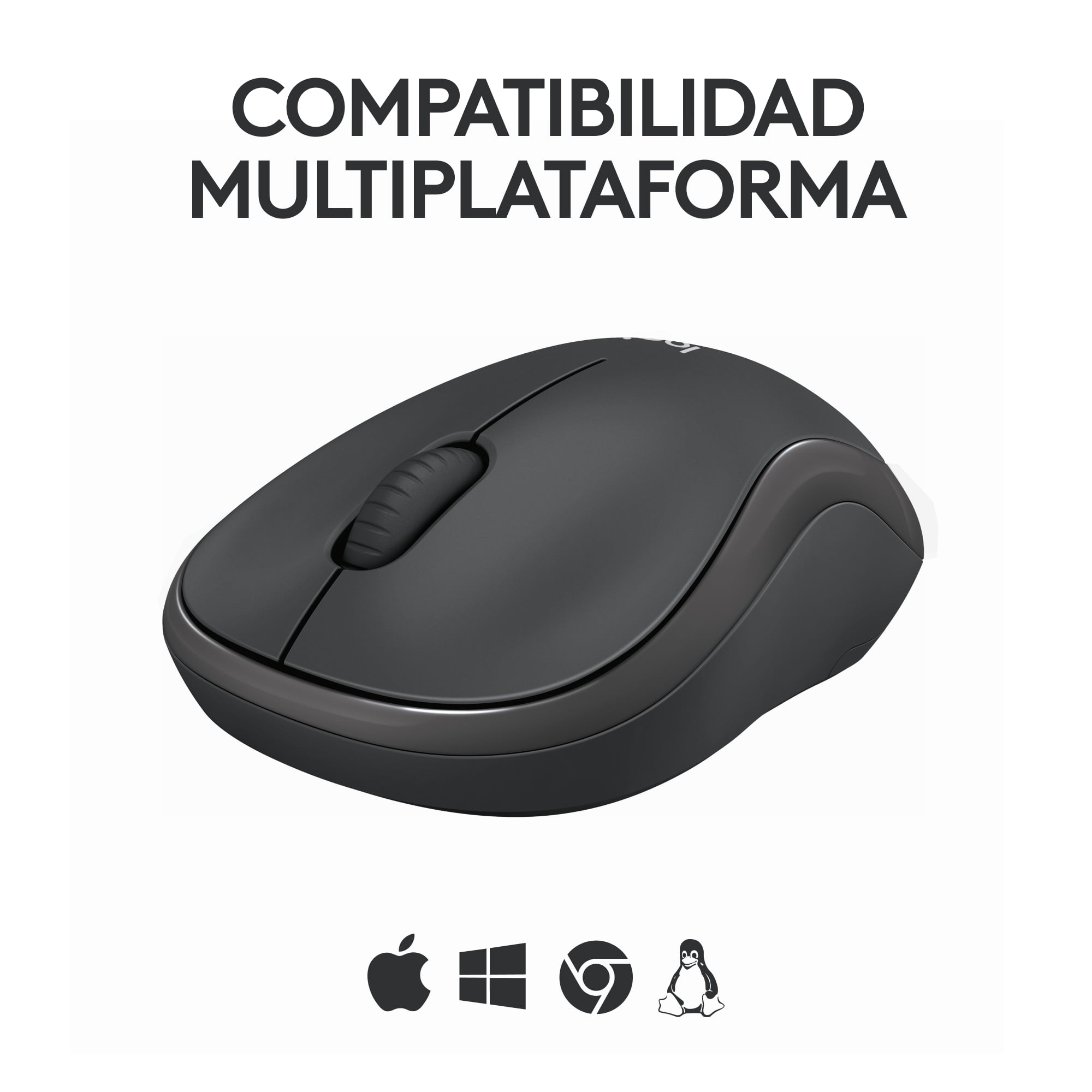 MOUSE INALÁMBRICO LOGITECH BLUETOOTH M240 SILENT WIRELESS BLACK - 5