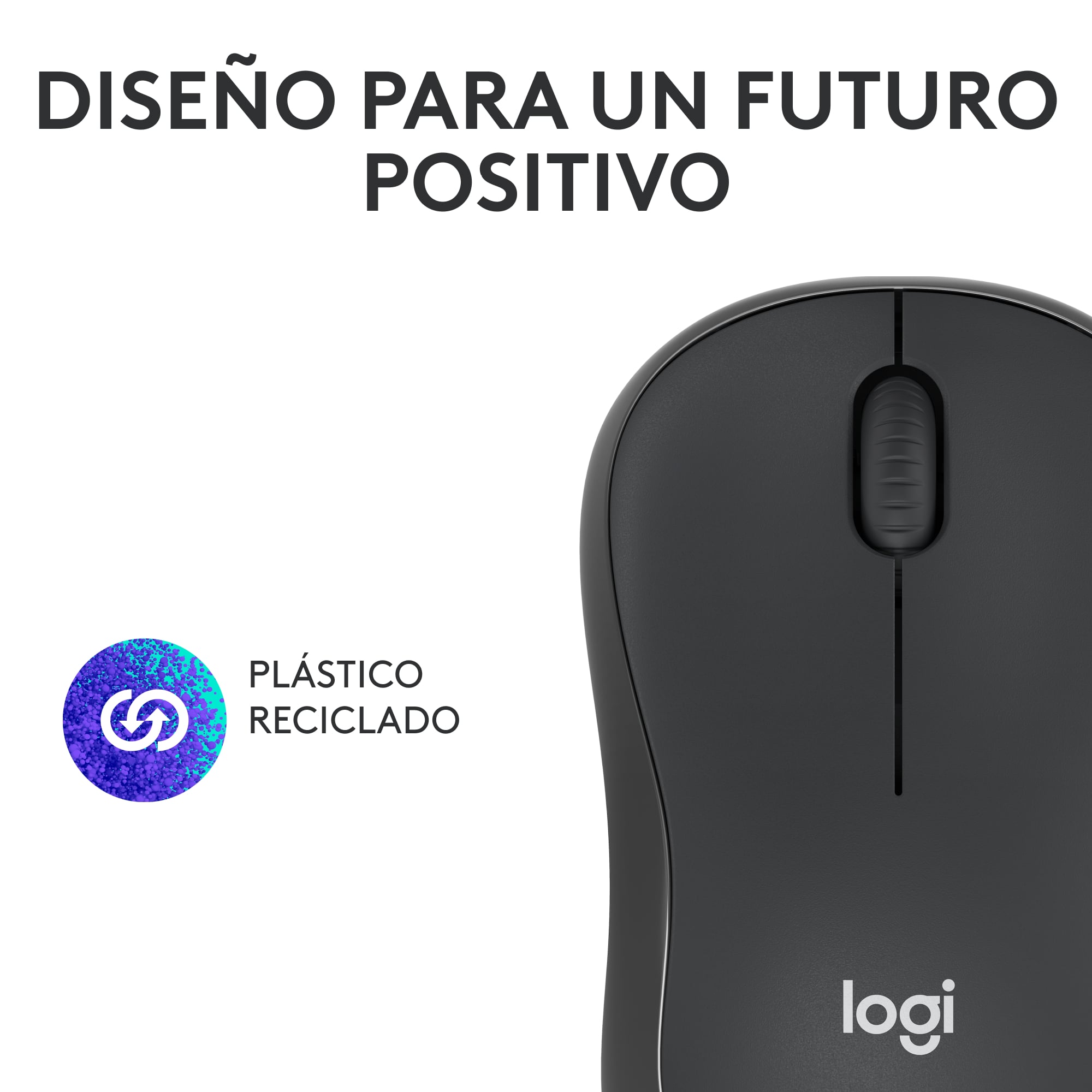 MOUSE INALÁMBRICO LOGITECH BLUETOOTH M240 SILENT WIRELESS BLACK - 7
