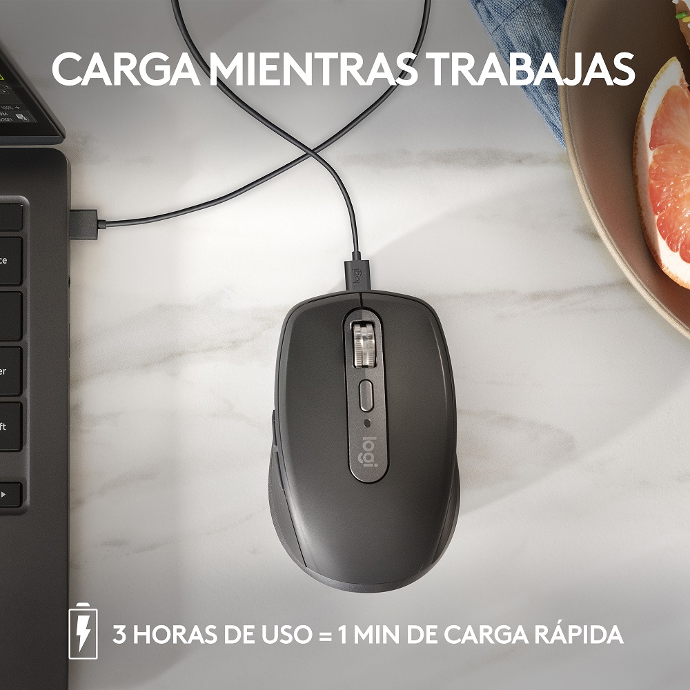 MOUSE INALÁMBRICO LOGITECH MX ANYWHERE 3S BLUETOOTH GRAPHITE - 6
