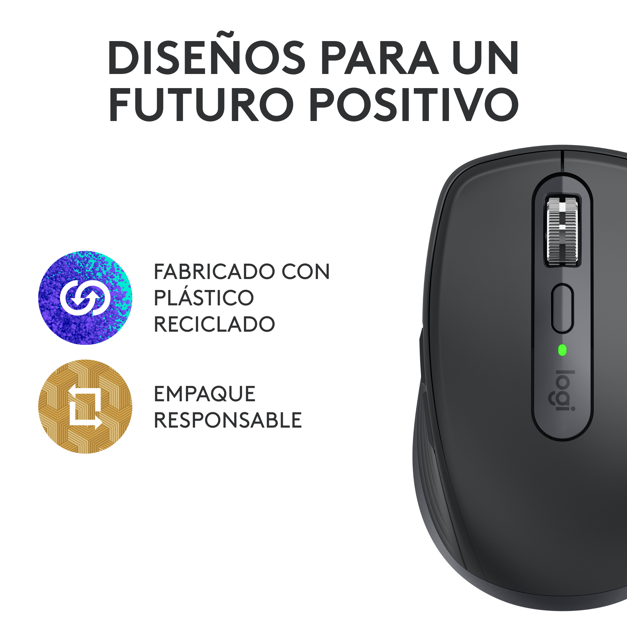 MOUSE INALÁMBRICO LOGITECH MX ANYWHERE 3S BLUETOOTH GRAPHITE - 9