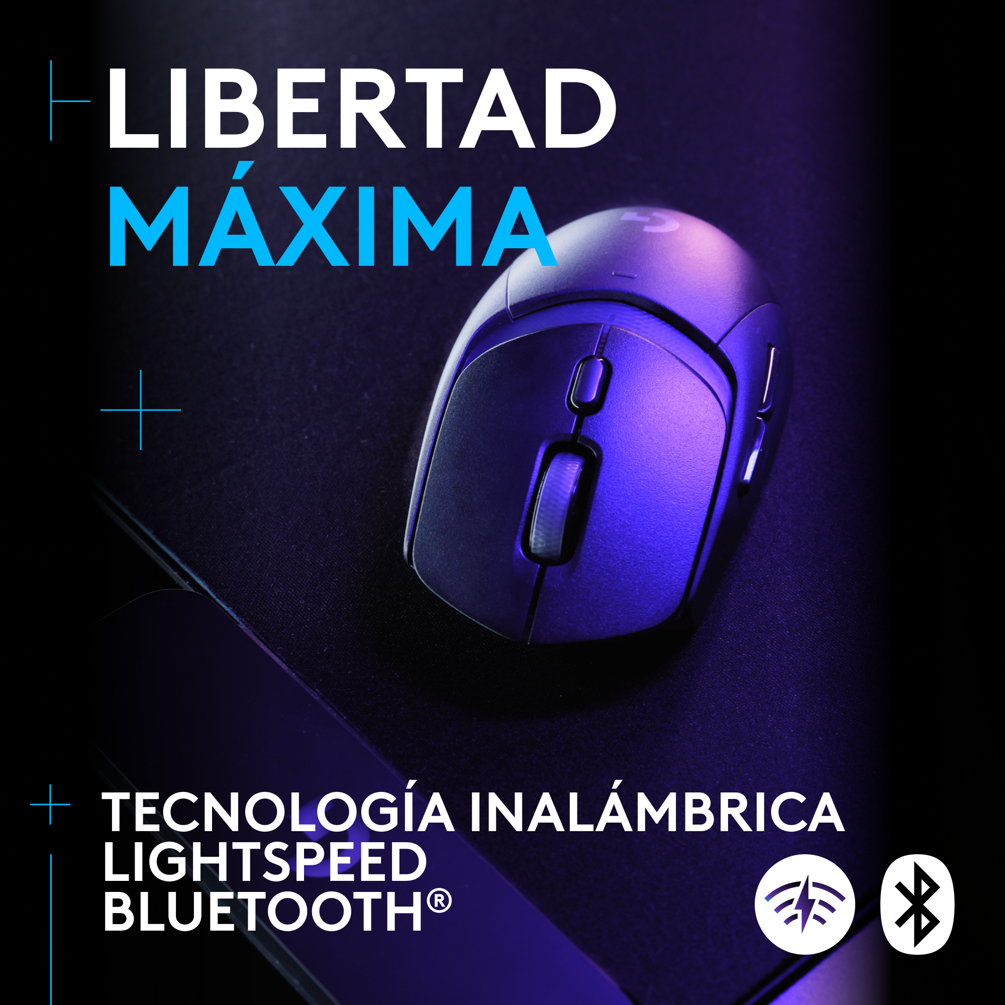 Mouse inalámbrico G309 LIGHTSPEED para juegos Negro - 2