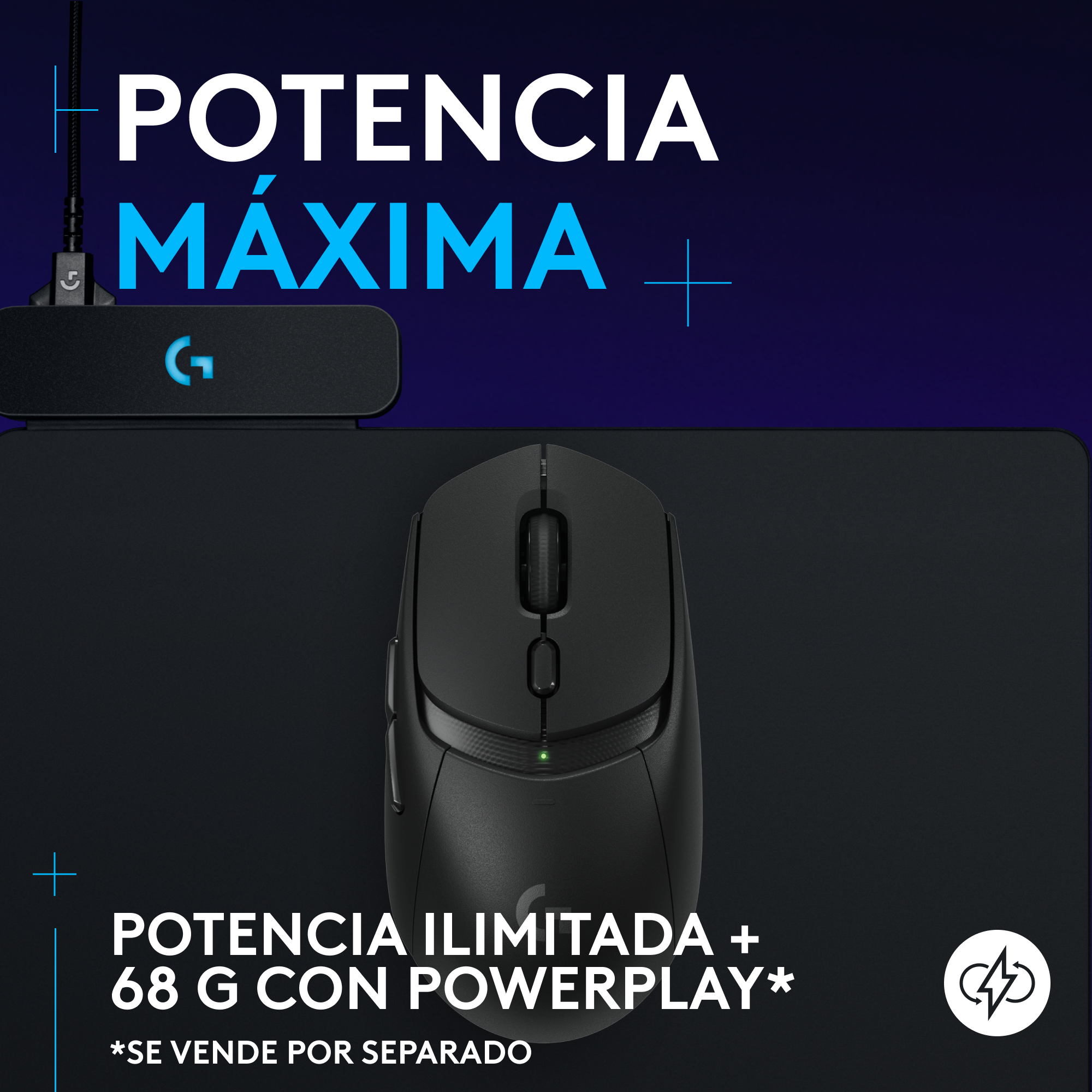 Mouse inalámbrico G309 LIGHTSPEED para juegos Negro - 6
