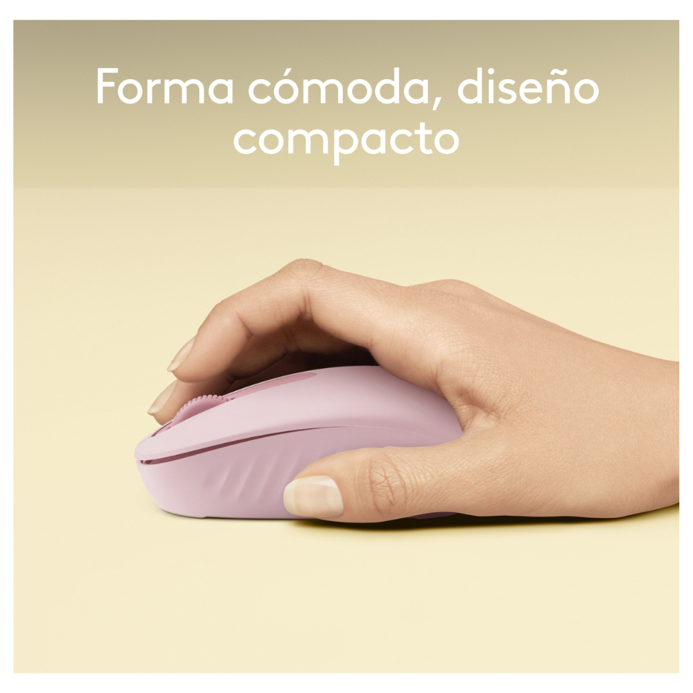 Mouse Bluetooth Logitech M196 Rose - 2