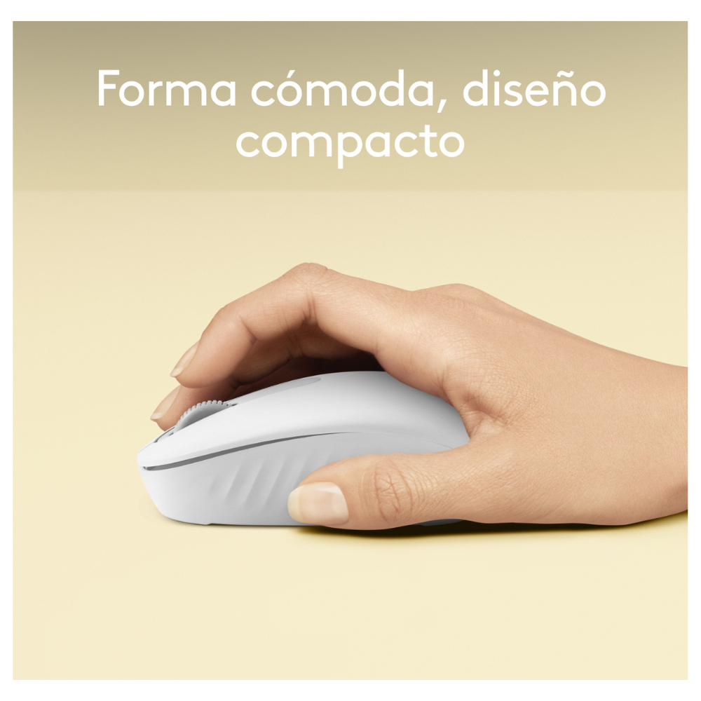 Mouse Bluetooth Logitech M196 Blanco - 2