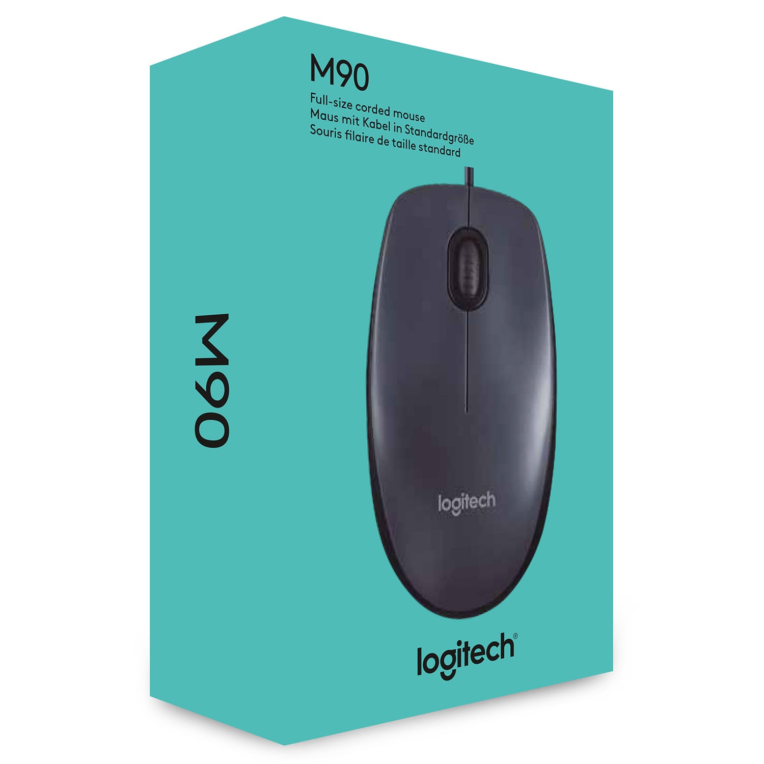 Mouse con Cable Logitech M90 Negro - 5