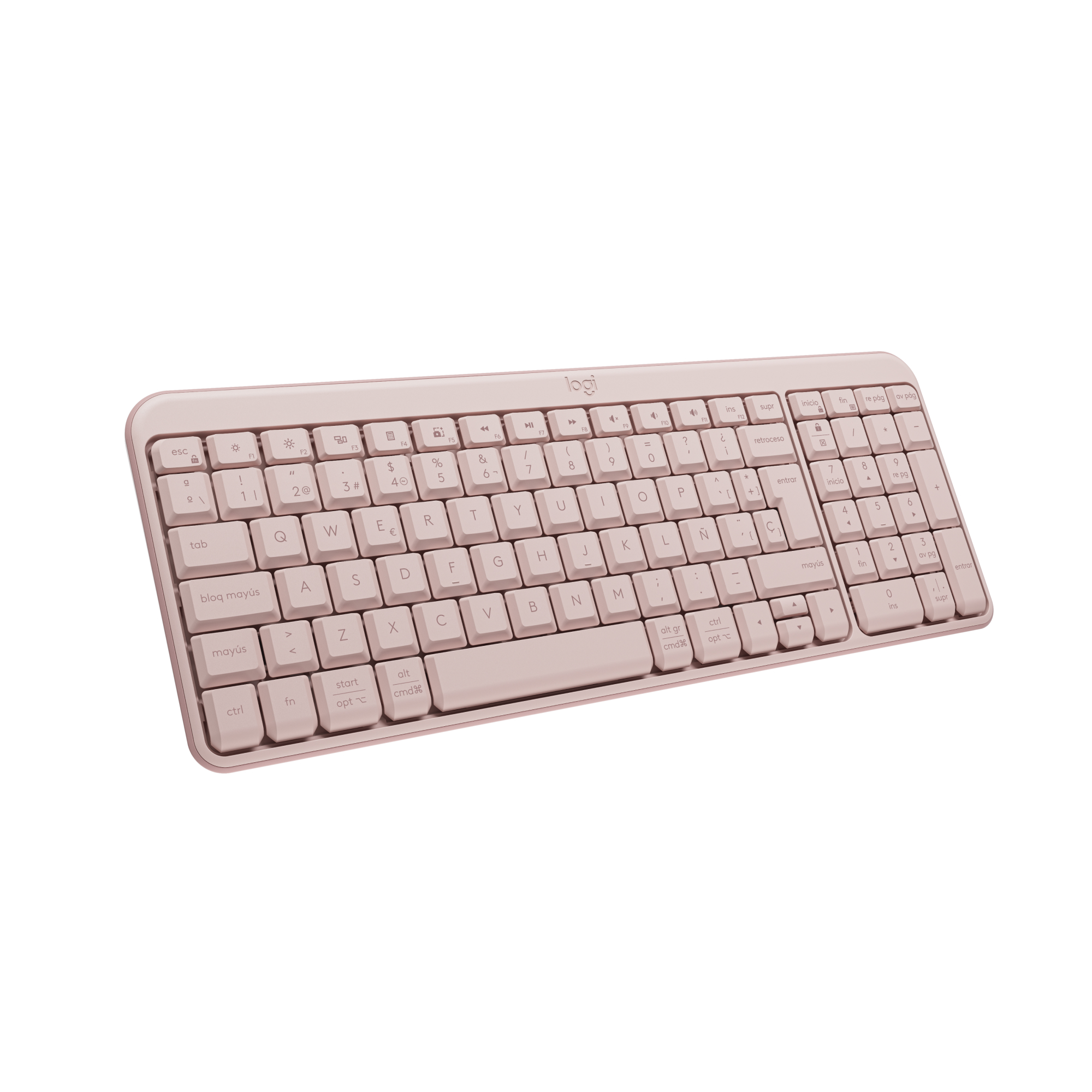 TECLADO LOGITECH K250 BLUETOOTH ROSE - 1