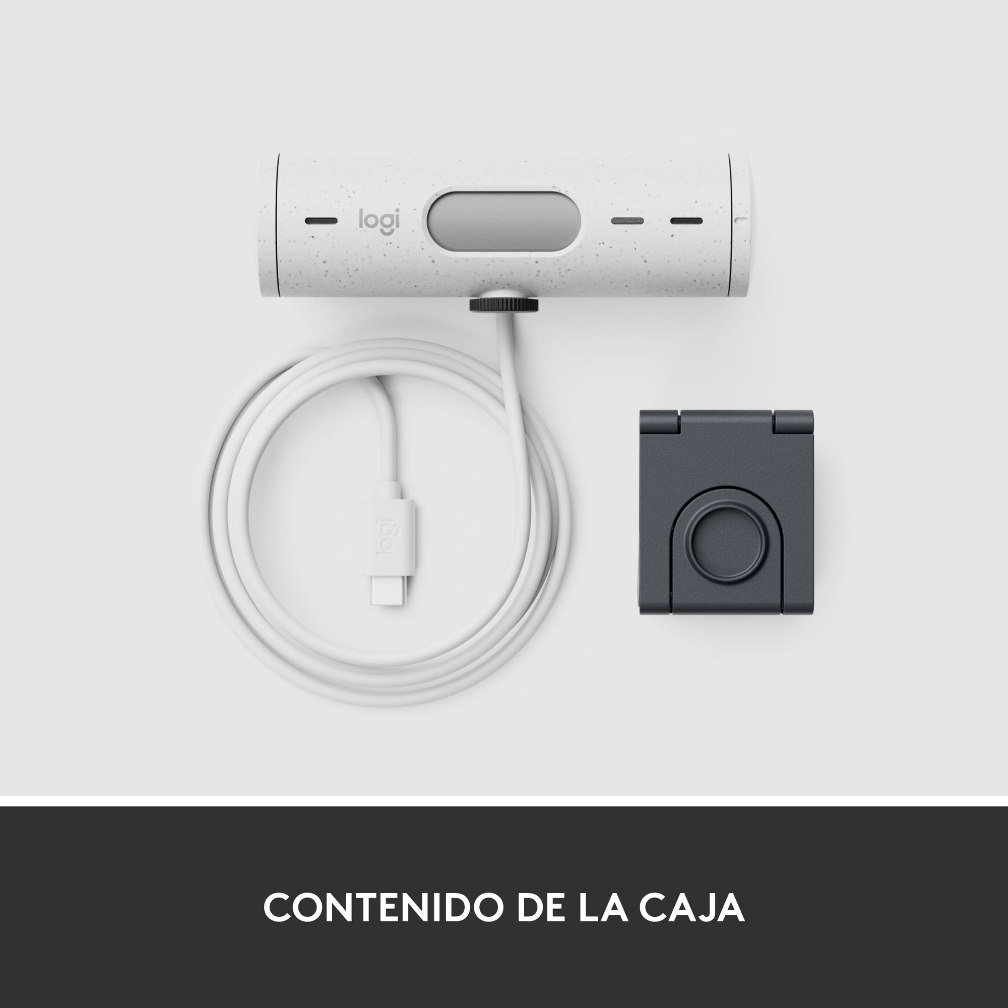 Cámara web Logitech Brio 500 Full HD Blanco - 9