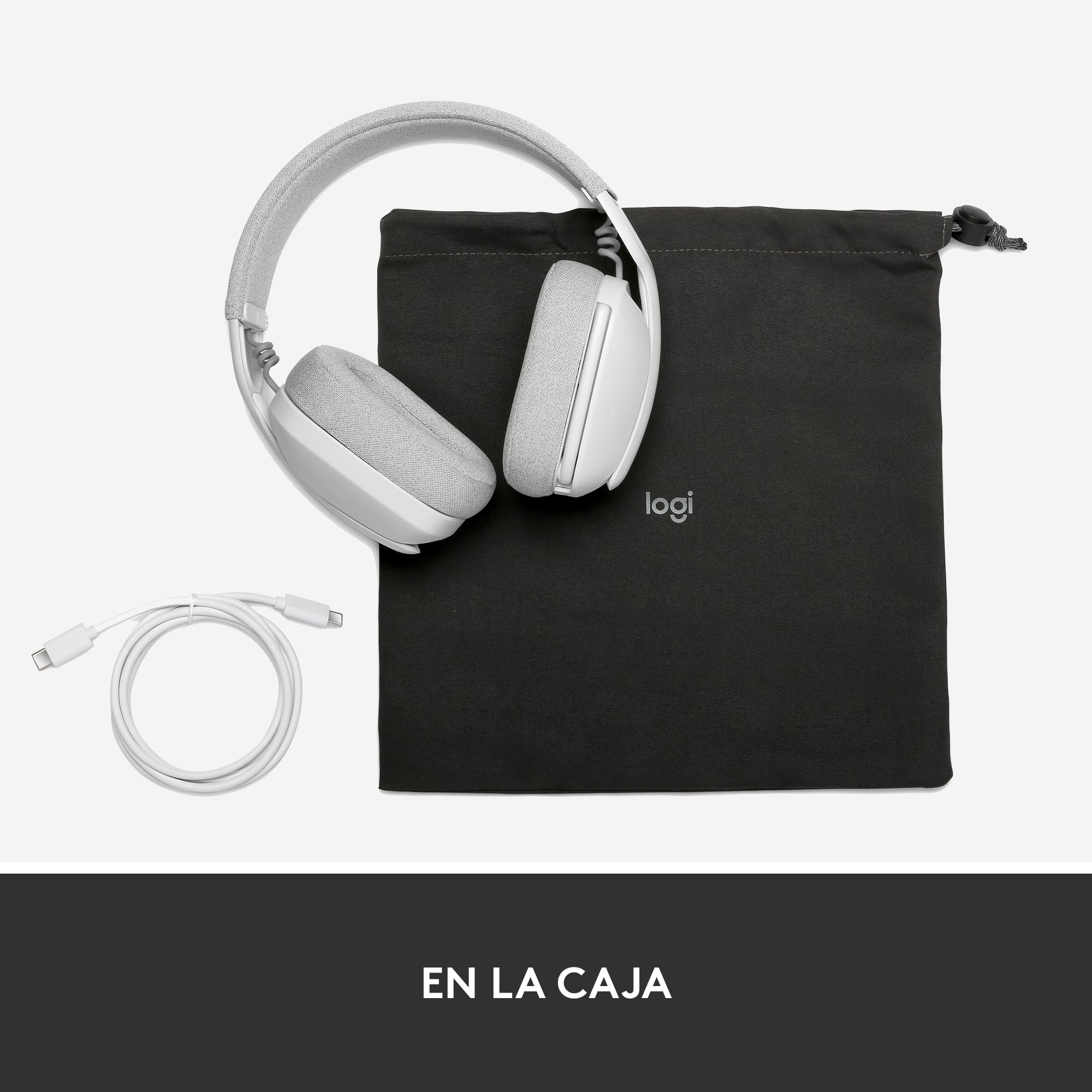Audífonos Inalámbrico Logitech Zone Vibe 100 con Micrófono de Cancelación de Ruido Blanco - 9