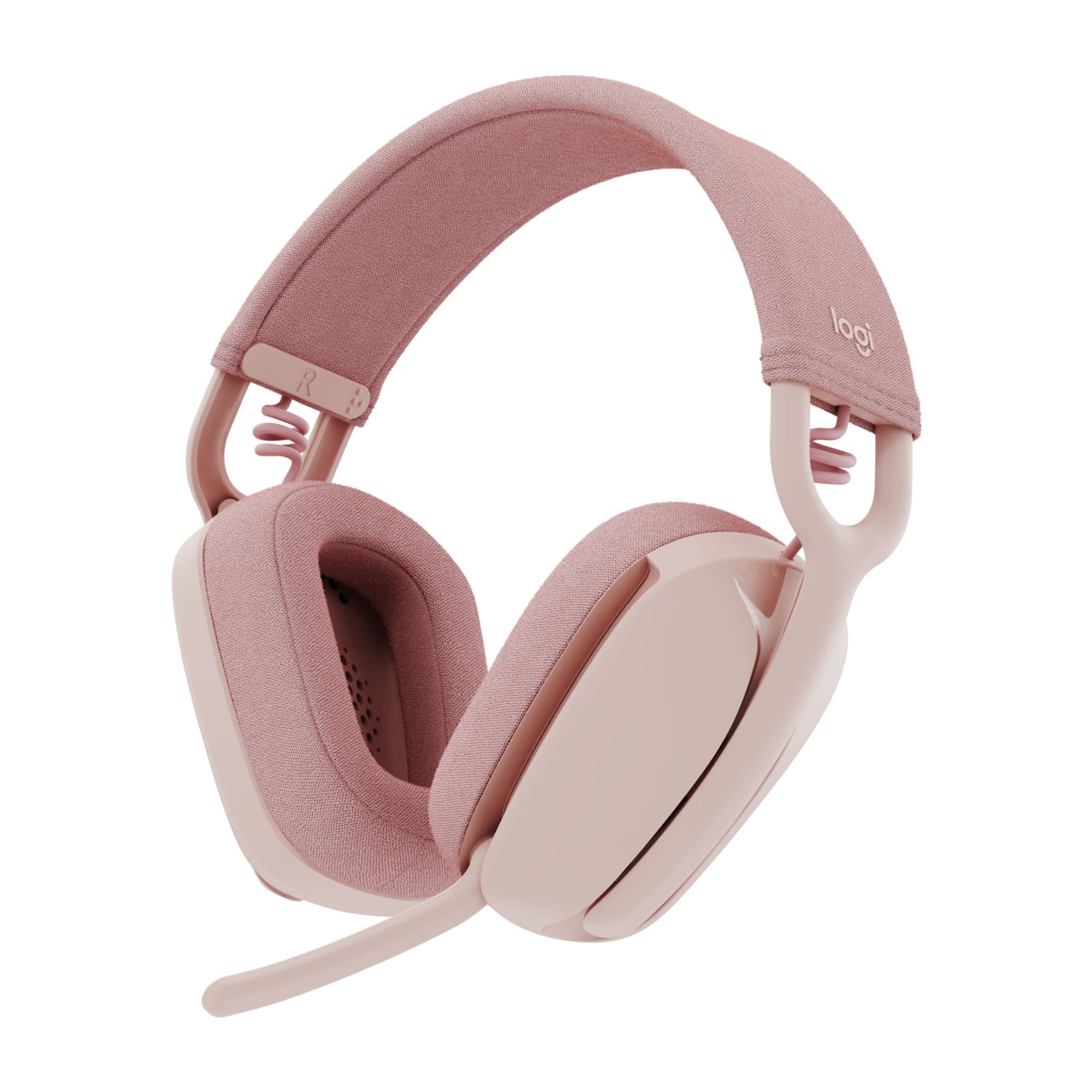 Audífonos Inalámabrico Logitech Zone Vibe 100 con Micrófono de Cancelación de Ruido Rosado - 1