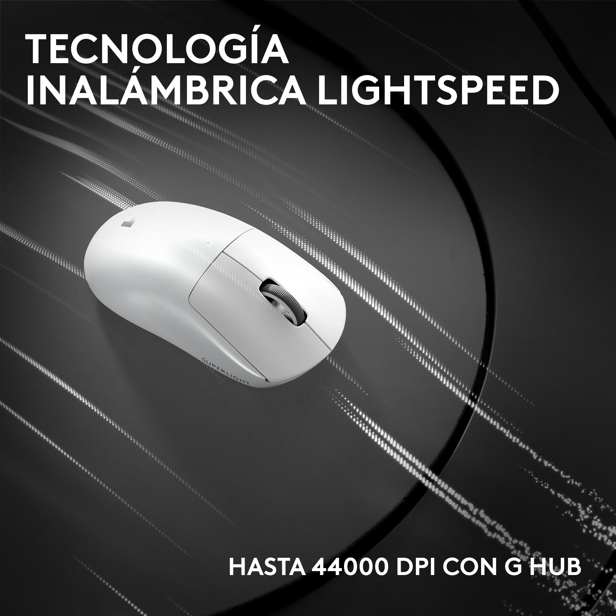 Mouse Inalámbrico Logitech G PRO X SUPERLIGHT 2C LIGHTSPEED Blanco - 5