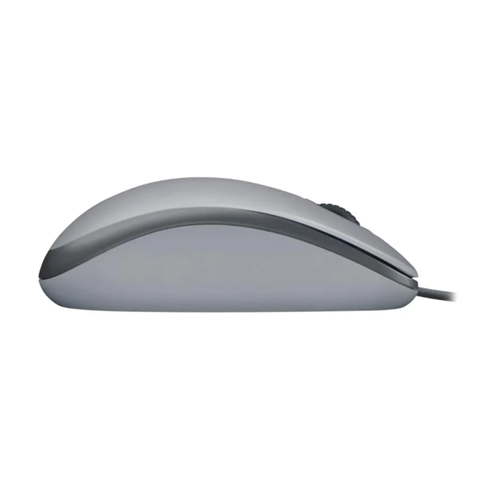 Mouse Logitech M110 con Cable USB Silver - 3