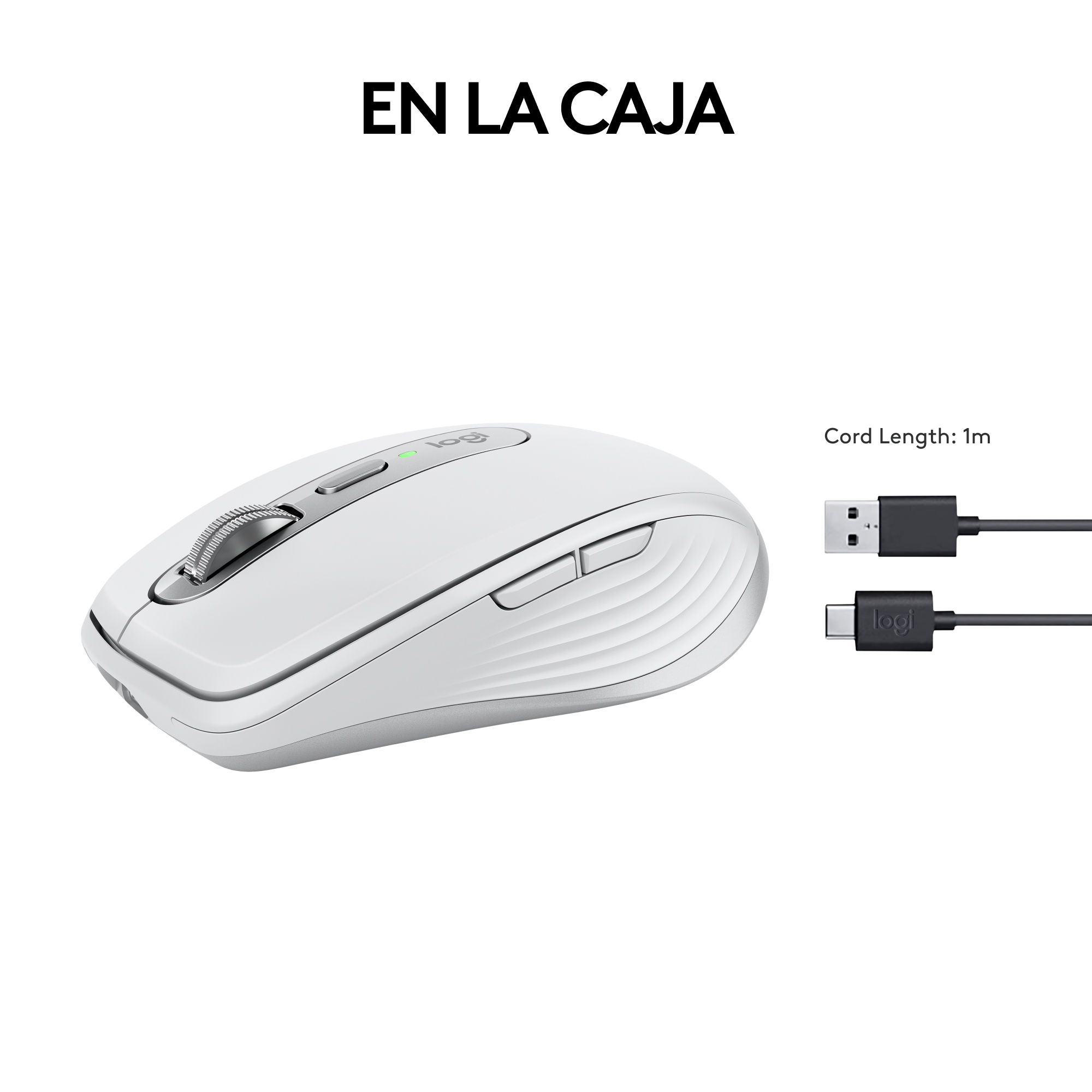Mouse inalámbrico compacto de alto rendimiento Logitech MX Anywhere 3S PALE GREY - 5